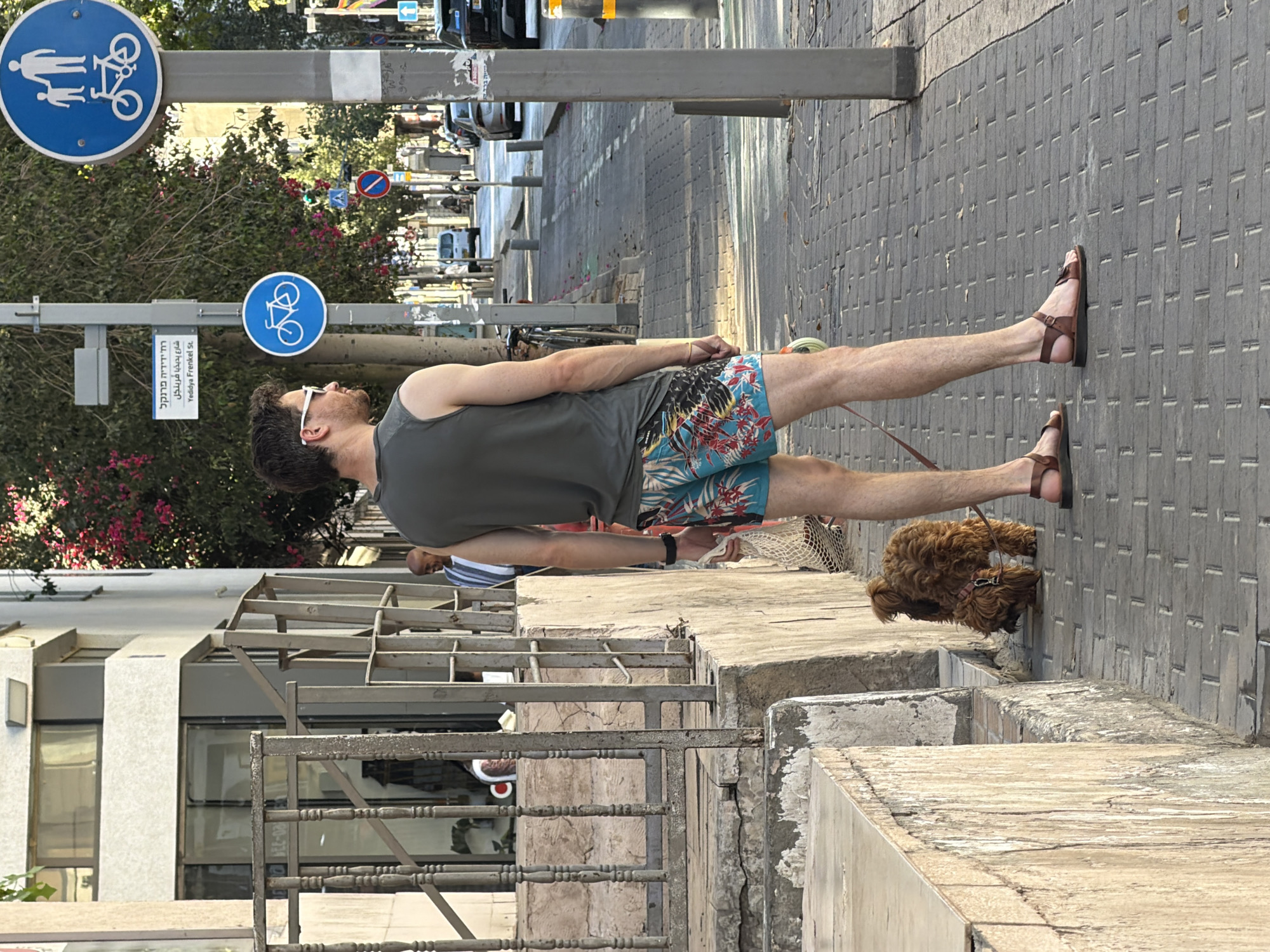 Everyday moments captured in Tel Aviv afternoon scenes