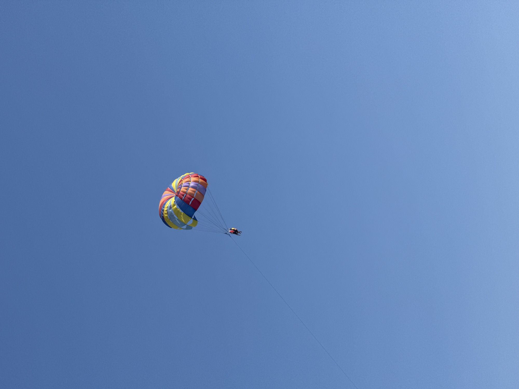 Parasailing, boats, and seaside hang time in Kamenovo