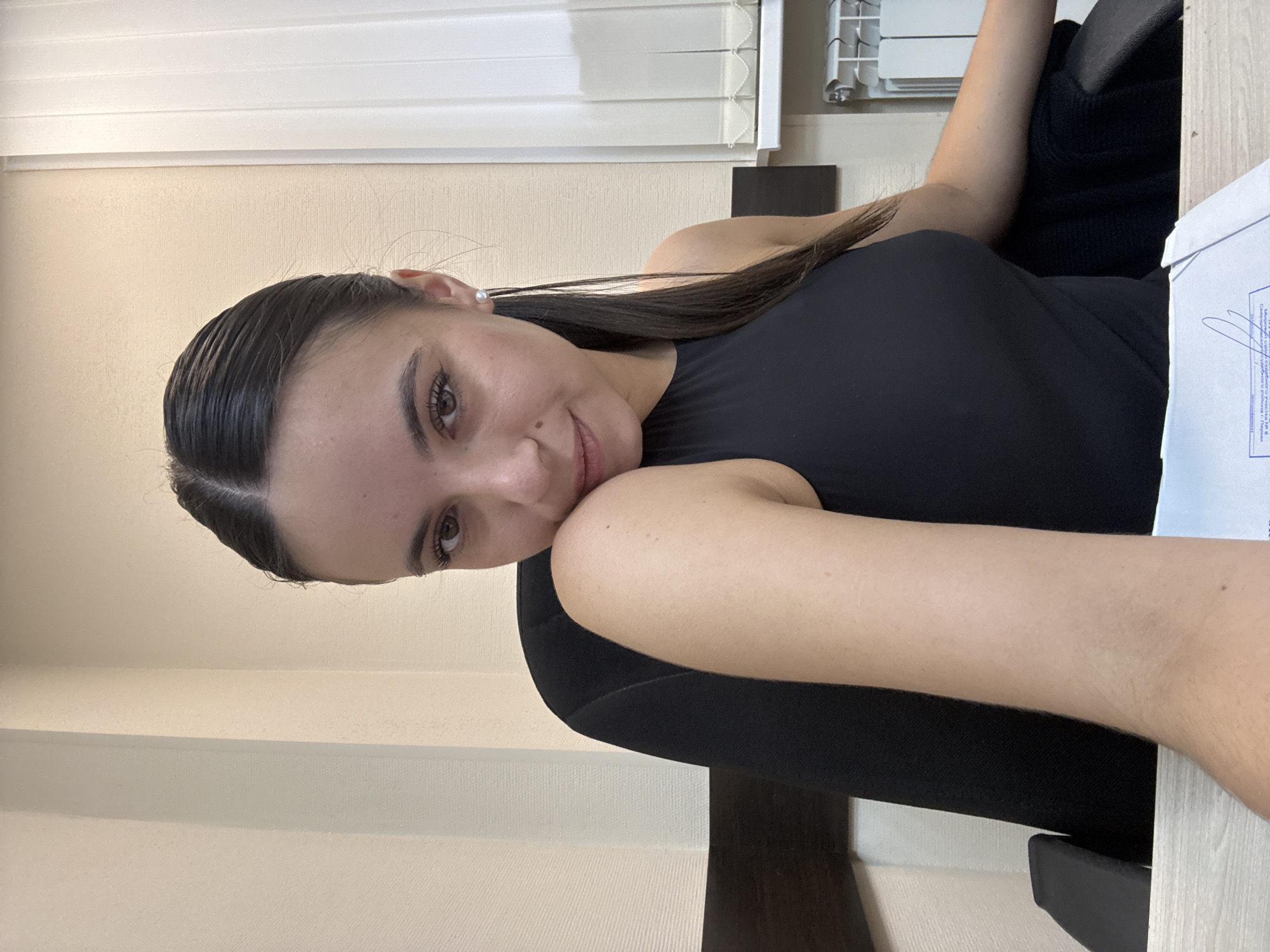 Office selfie session in Perm across a morning in June