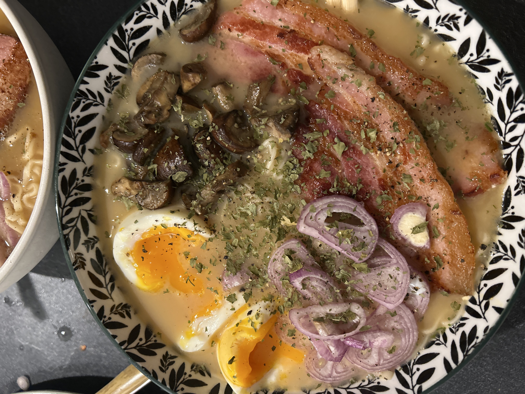 Ramen dinner documented by witnesses in Pantin, France