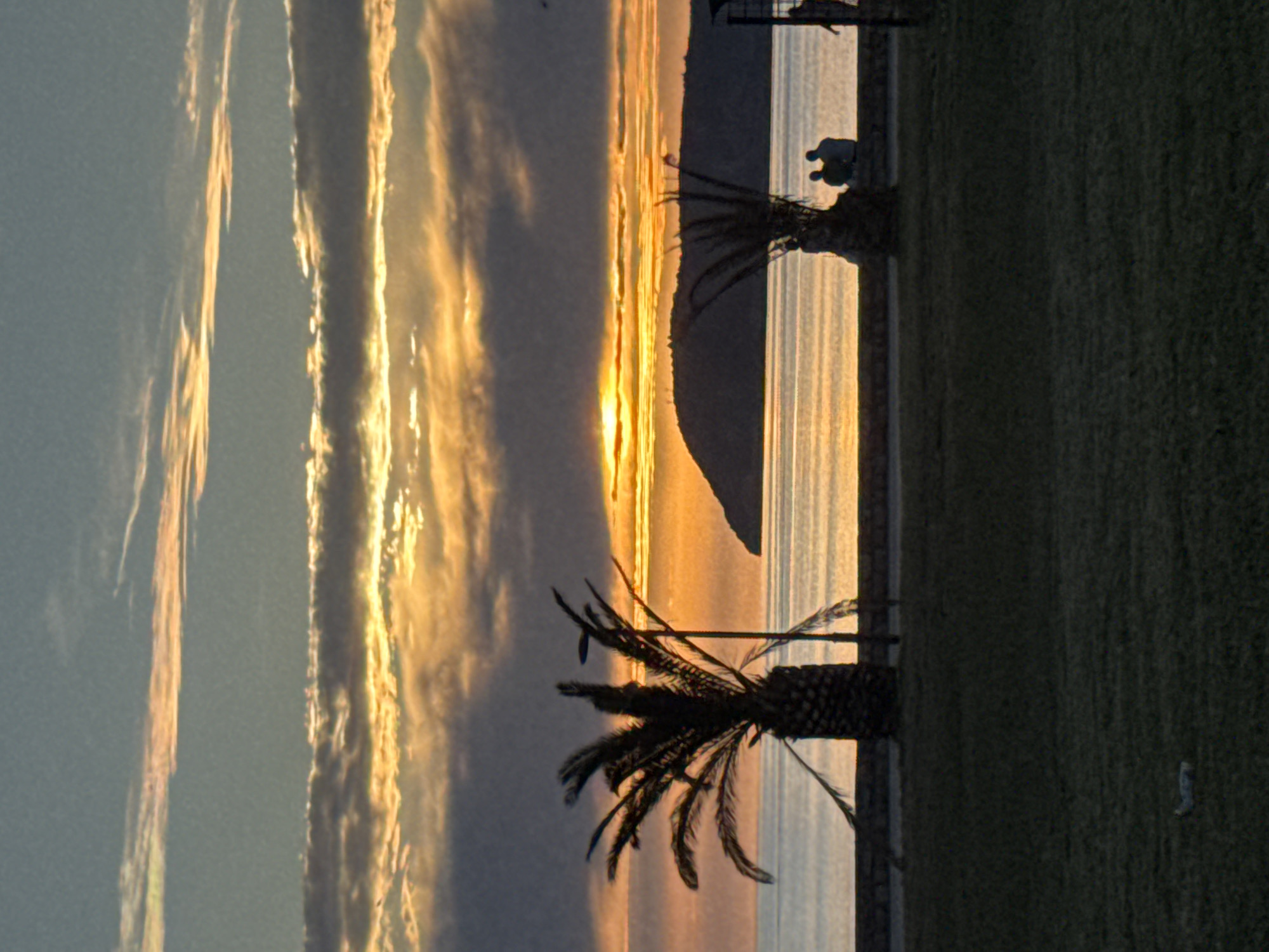 Sunset documented along Montenegro's Adriatic coast in Bar
