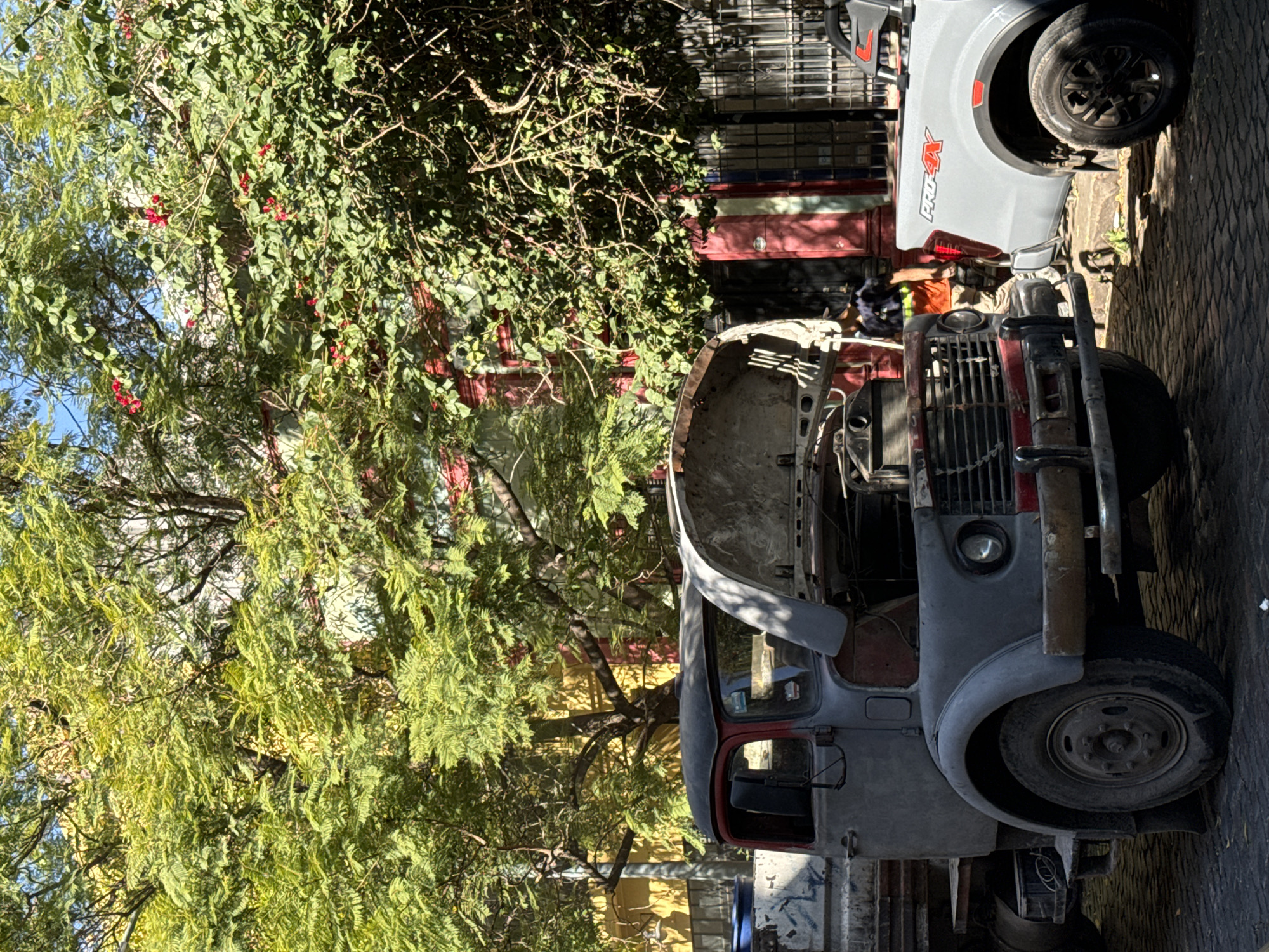 Buenos Aires street life: breakdowns, repairs, discards documented