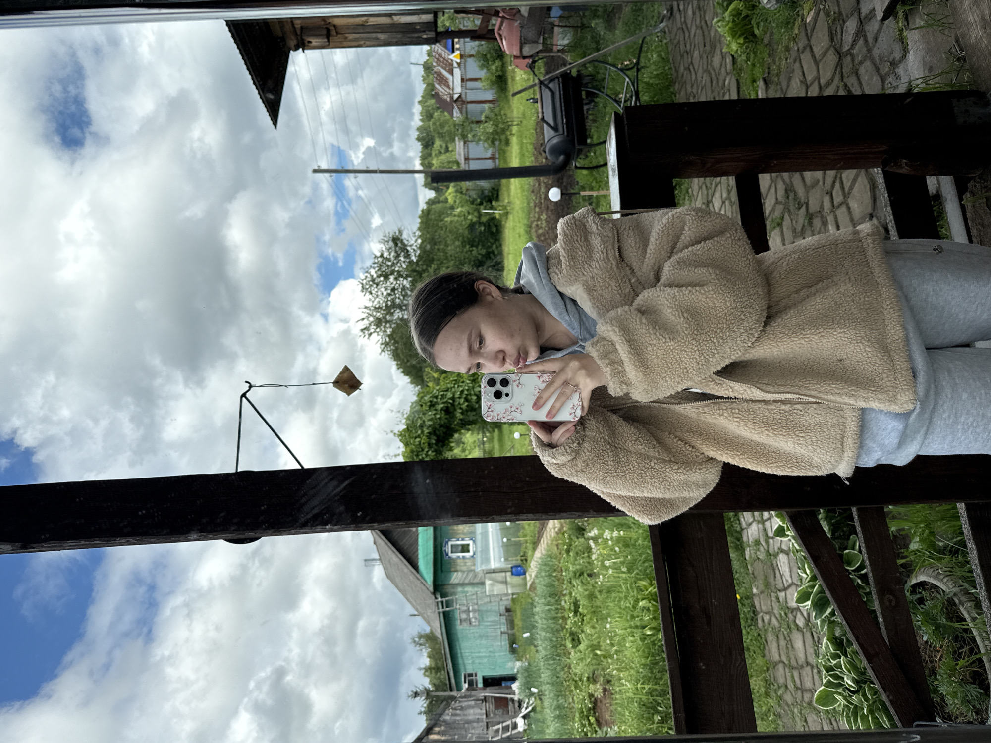 Rural Russian daily life documented near Zhigalki
