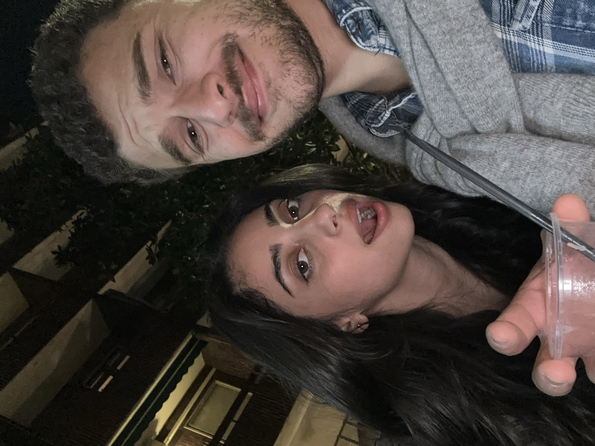Mobile bar serves drinks to evening crowd in Milan