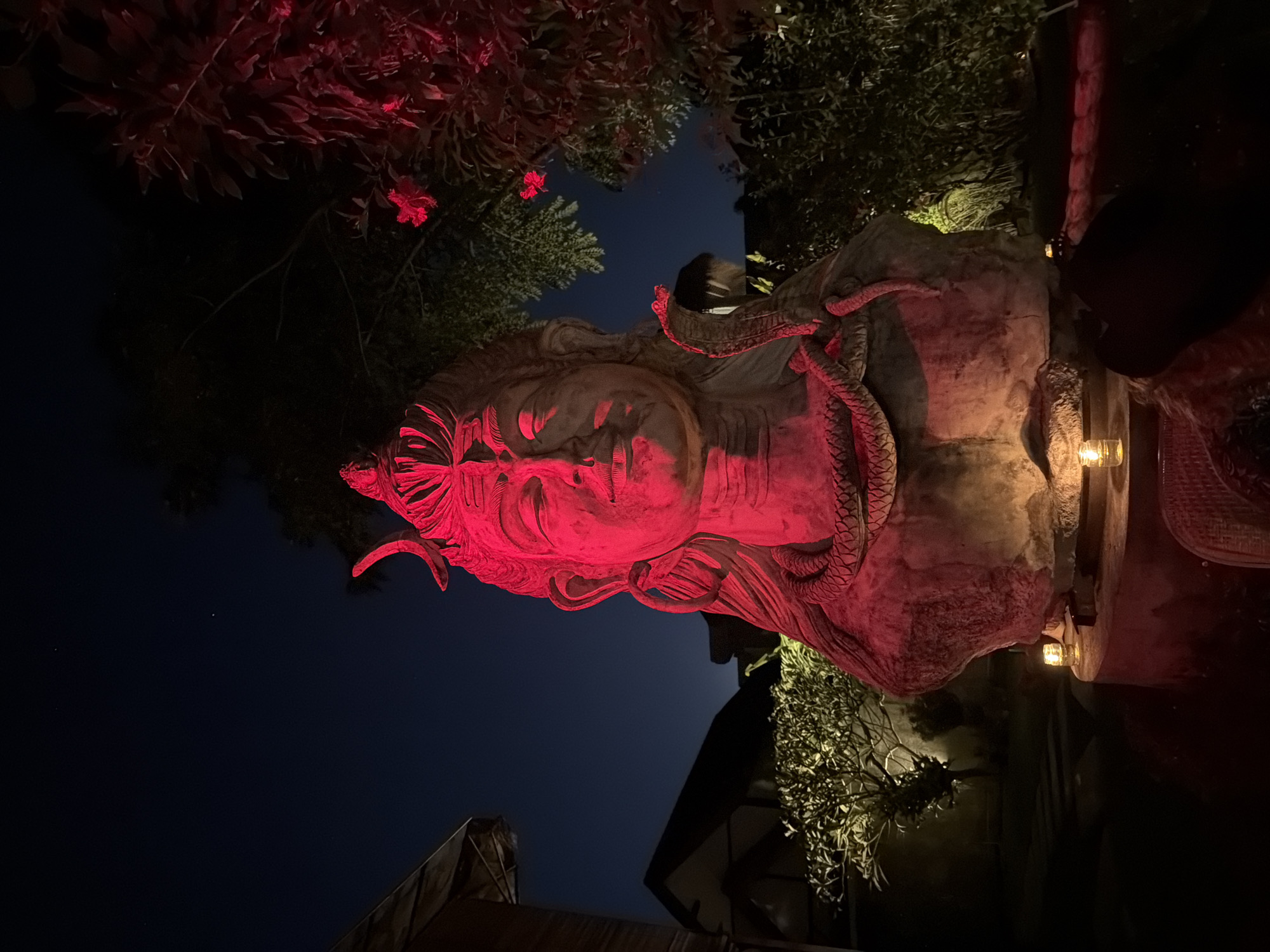 Bali evening: beach sunsets, a Shiva statue, and Kuta streets