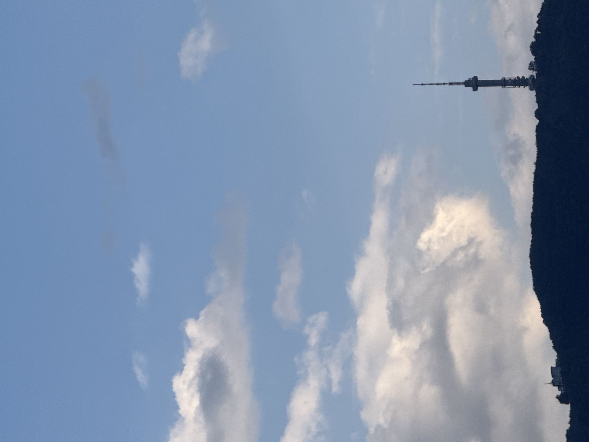 Sofia skyline and Vitosha Mountain tower under dramatic afternoon skies
