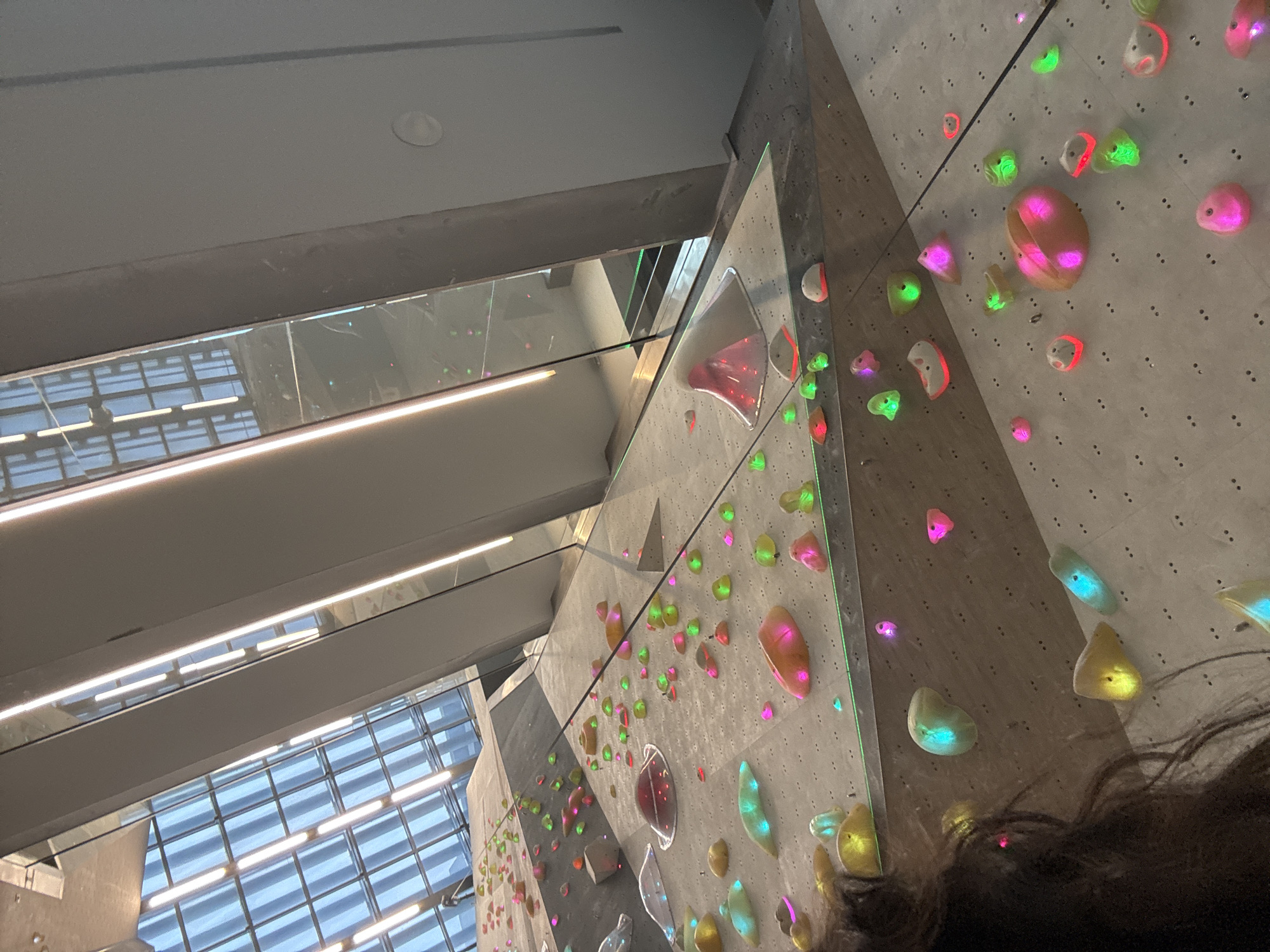Indoor climbing gym documented in Sofia, Bulgaria