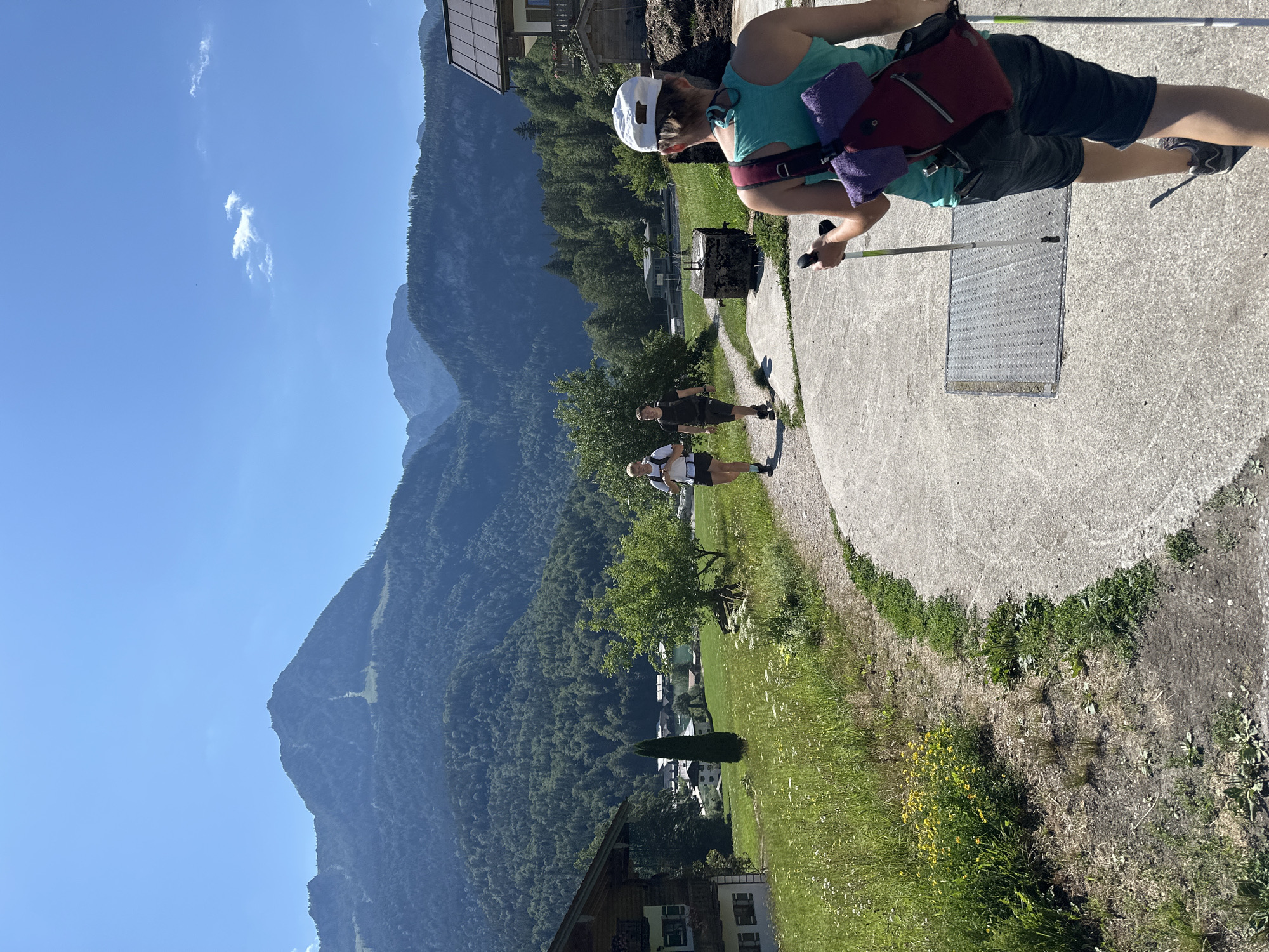 Sunny morning around Königssee — meadows, streams, and village views