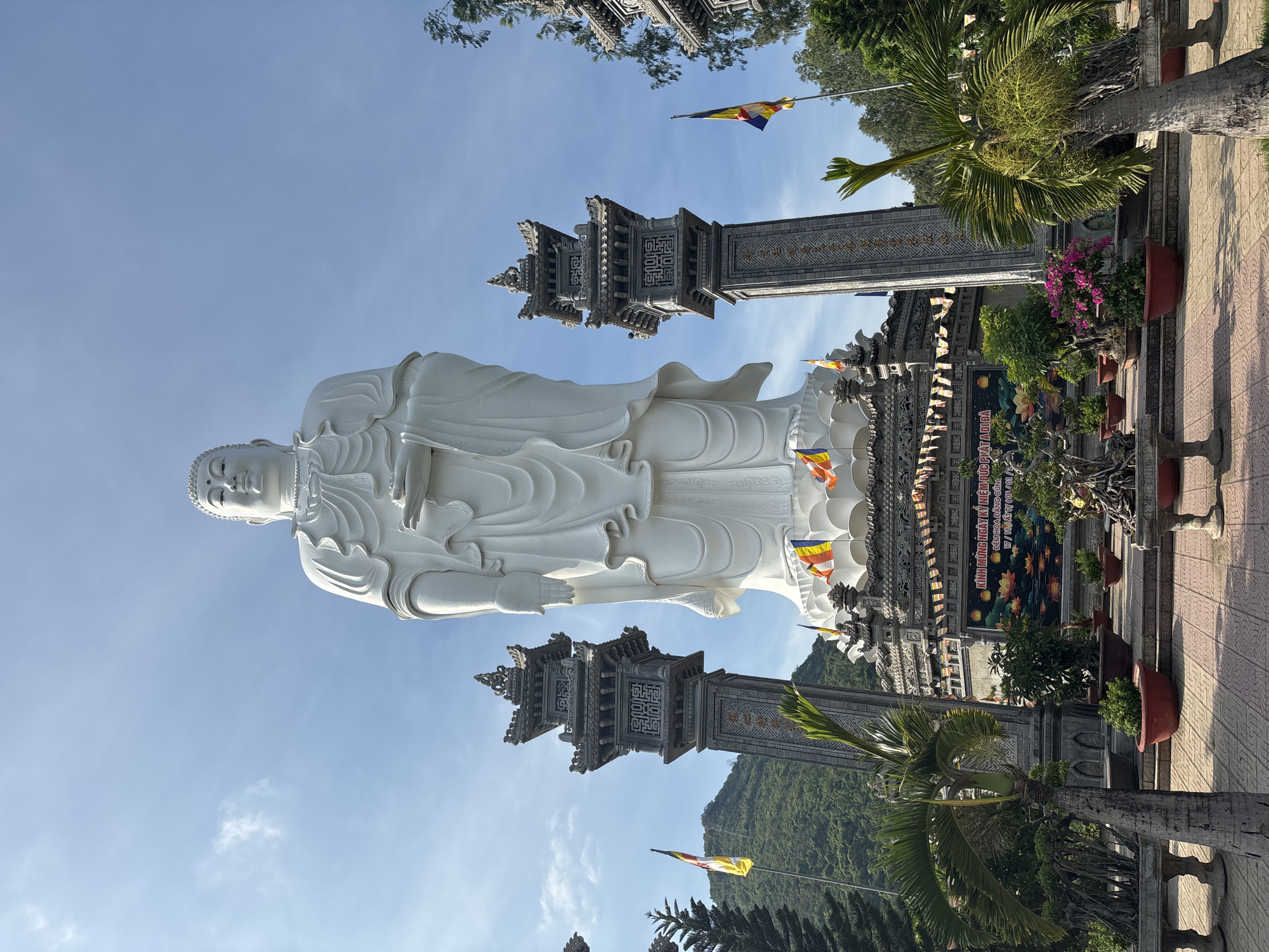 Buddhist cemetery and temple complex in Nha Trang, Vietnam