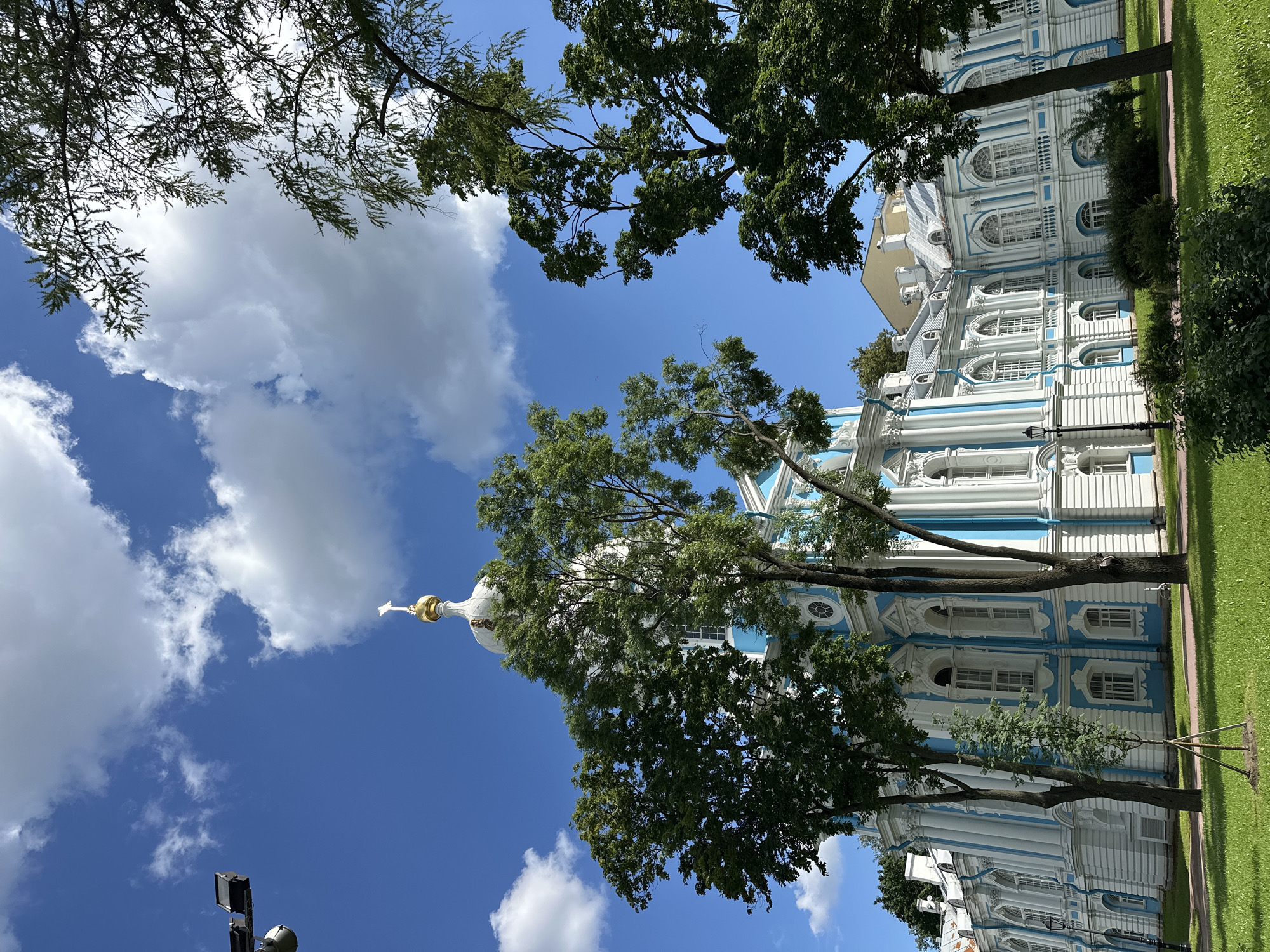 Up close with Smolny Cathedral's Baroque details, Saint Petersburg