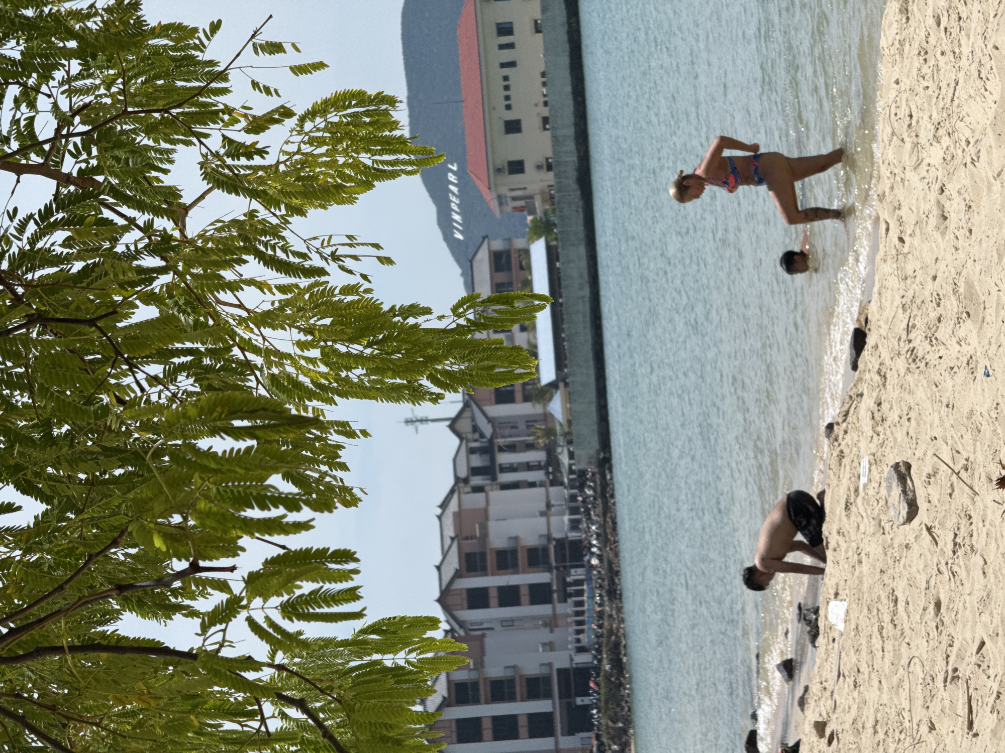Lazy afternoon on a shaded Nha Trang beach