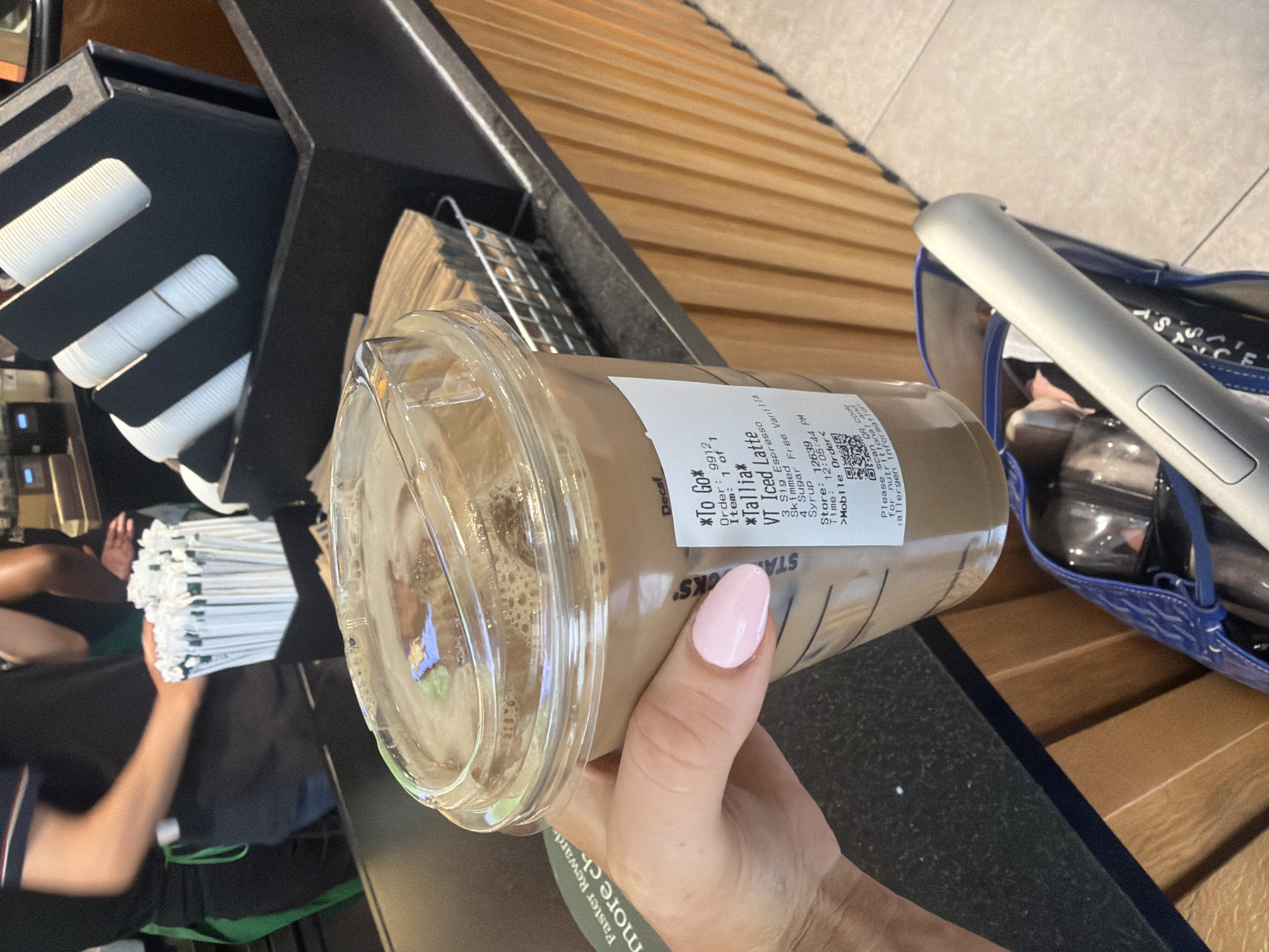 London morning: architecture, streets, and a Starbucks stop