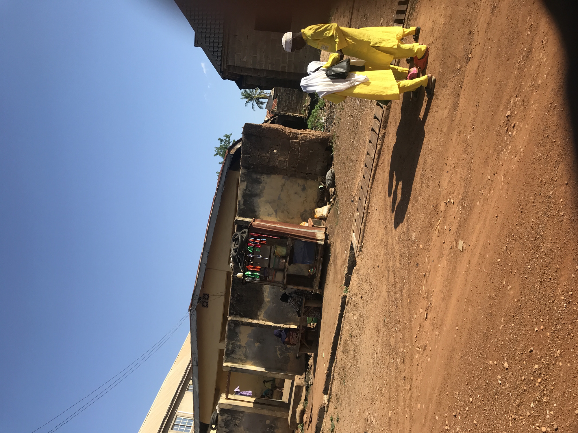 Daily life documented in Mandate Estate, Ilorin neighborhood