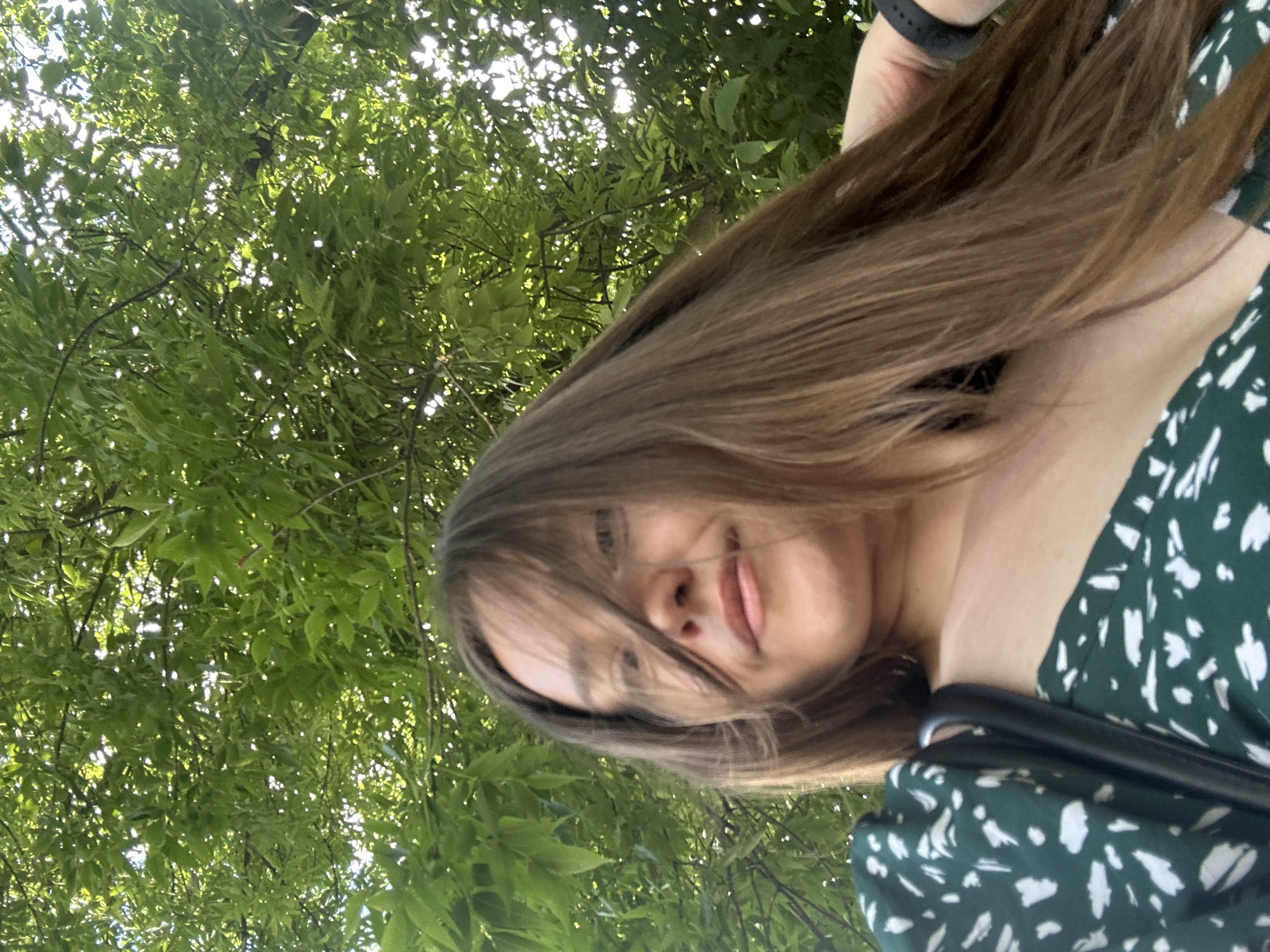 Outdoor photo session in Bila Tserkva on a summer morning