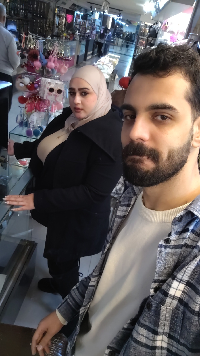 Ordinary shopping moments captured in Syrian retail stores