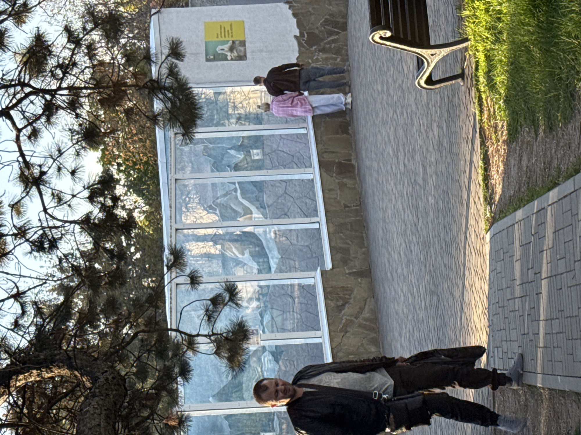 Visitors enjoy afternoon at Rostov Zoo viewing camels and animals