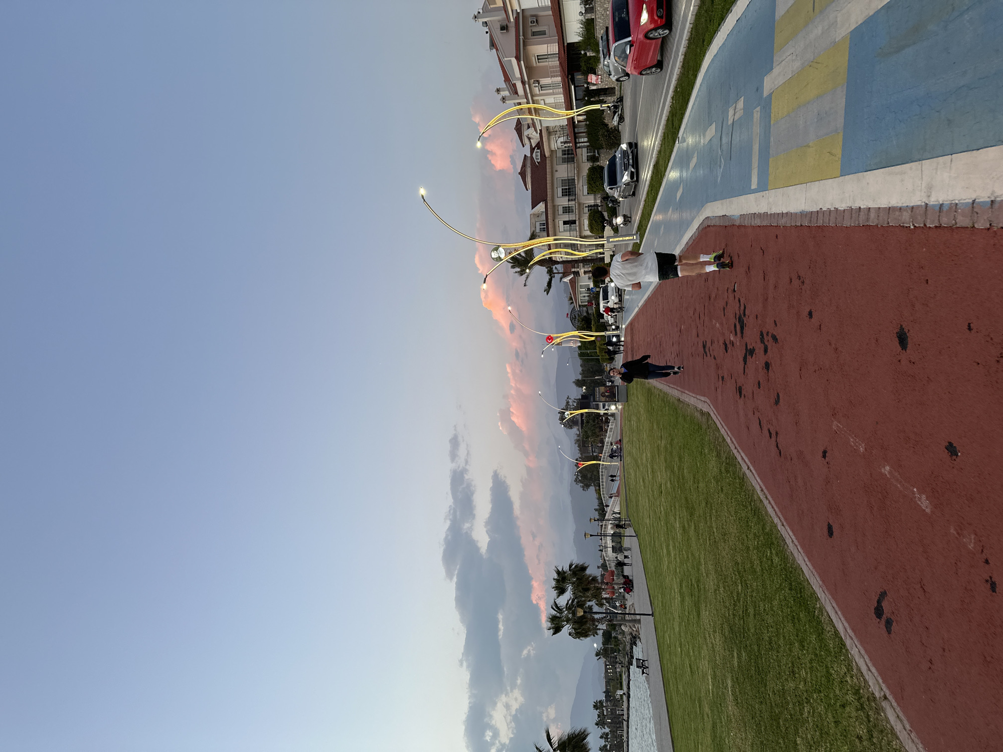 Evening sky transition captured over Fethiye coastline