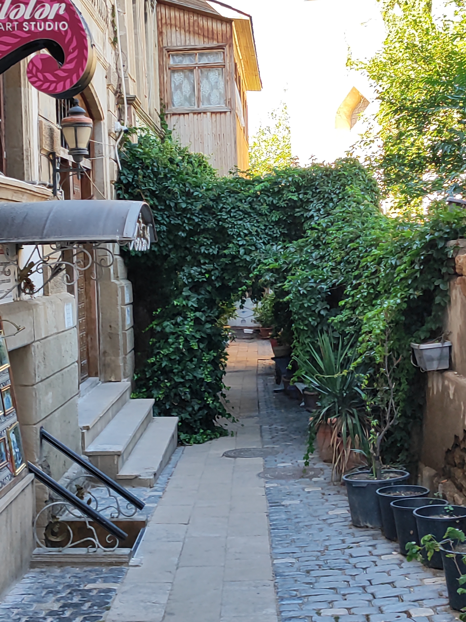 Wandering the alleys and stone streets of a historic old town