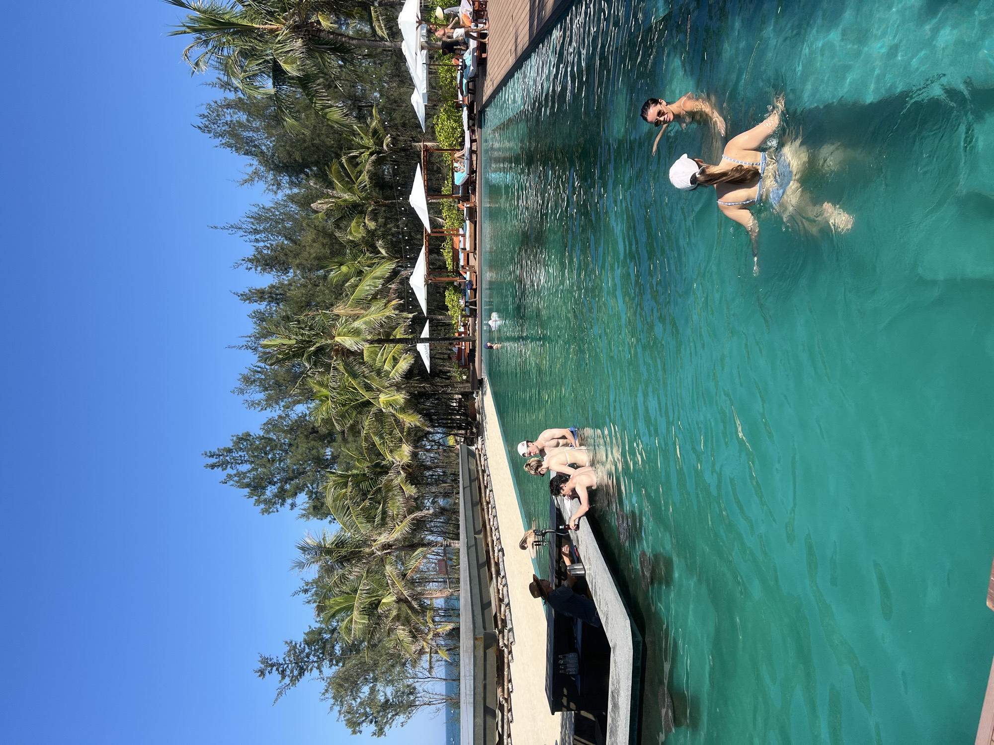 Sunny poolside day in Đà Nẵng, Vietnam
