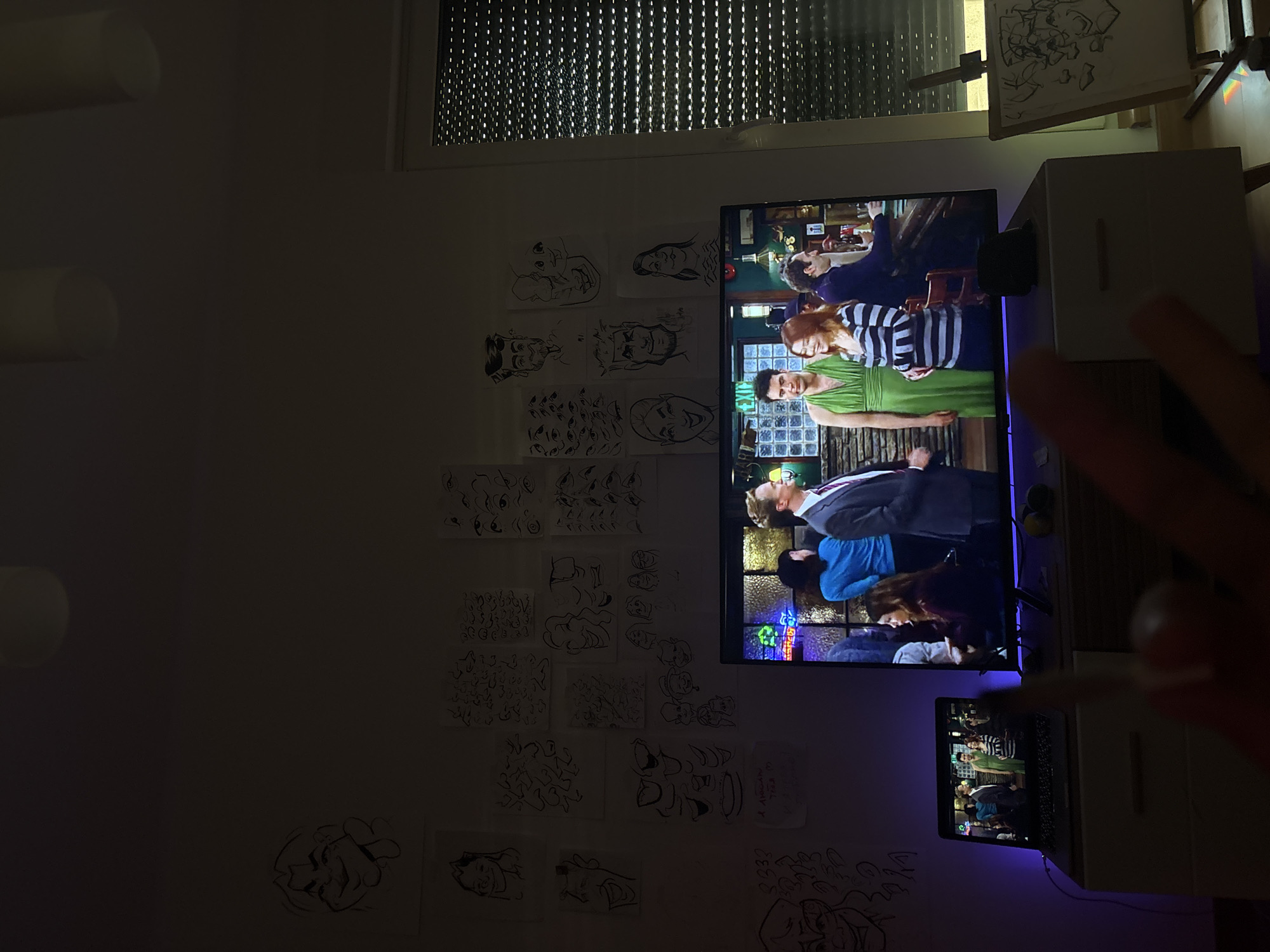 Quiet Sunday evening documented in Belgrade suburb