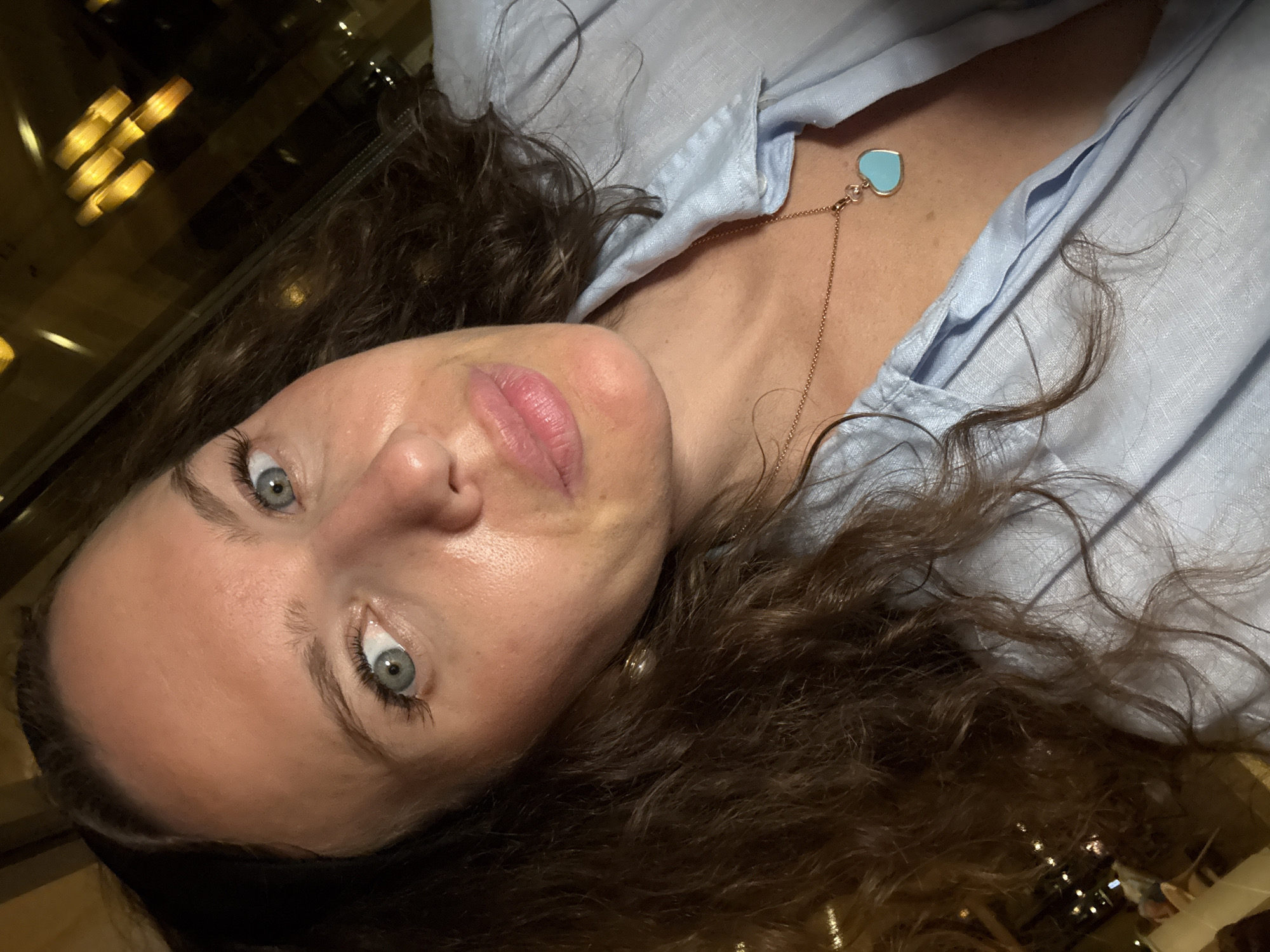 Woman documents evening selfies and resort visit in Dubai