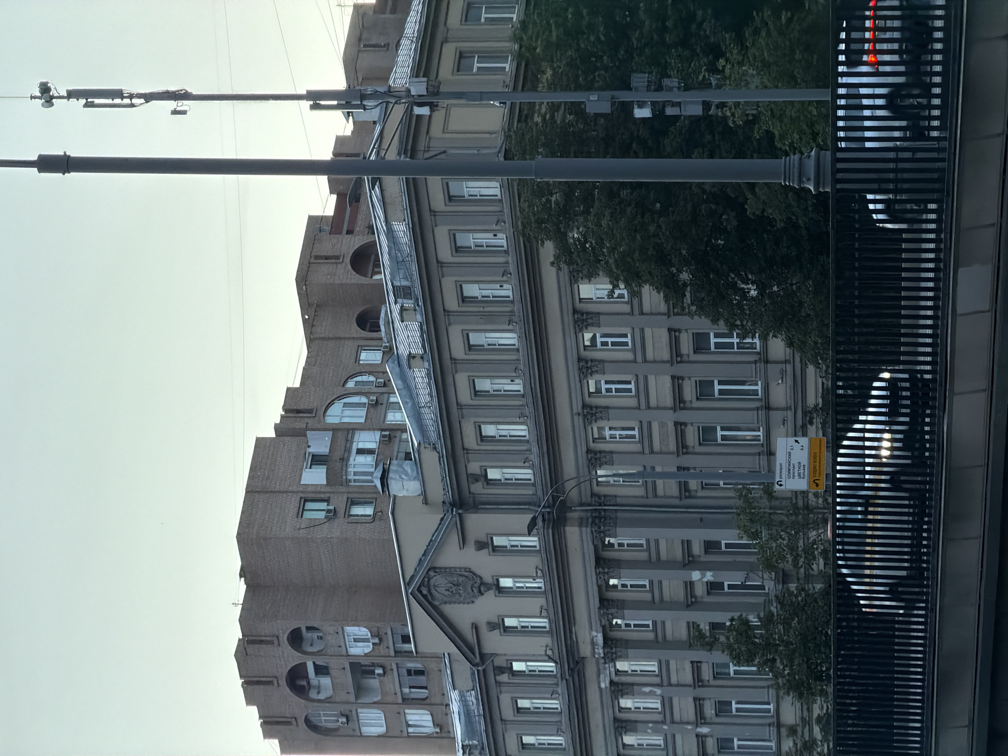 Moscow architecture and streetscapes documented in evening walking tour