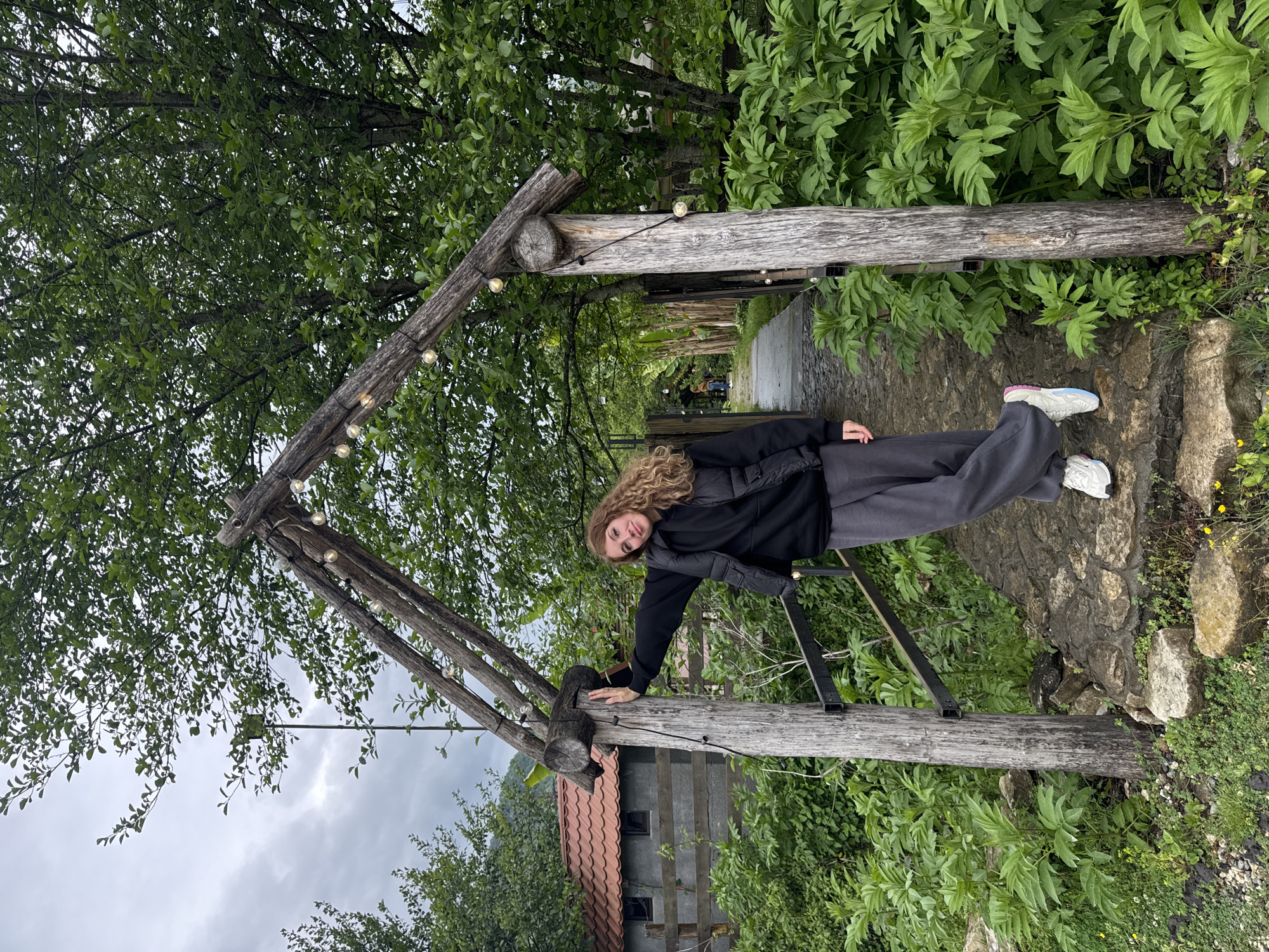 Couple's riverside visit documented in rural Abkhazia
