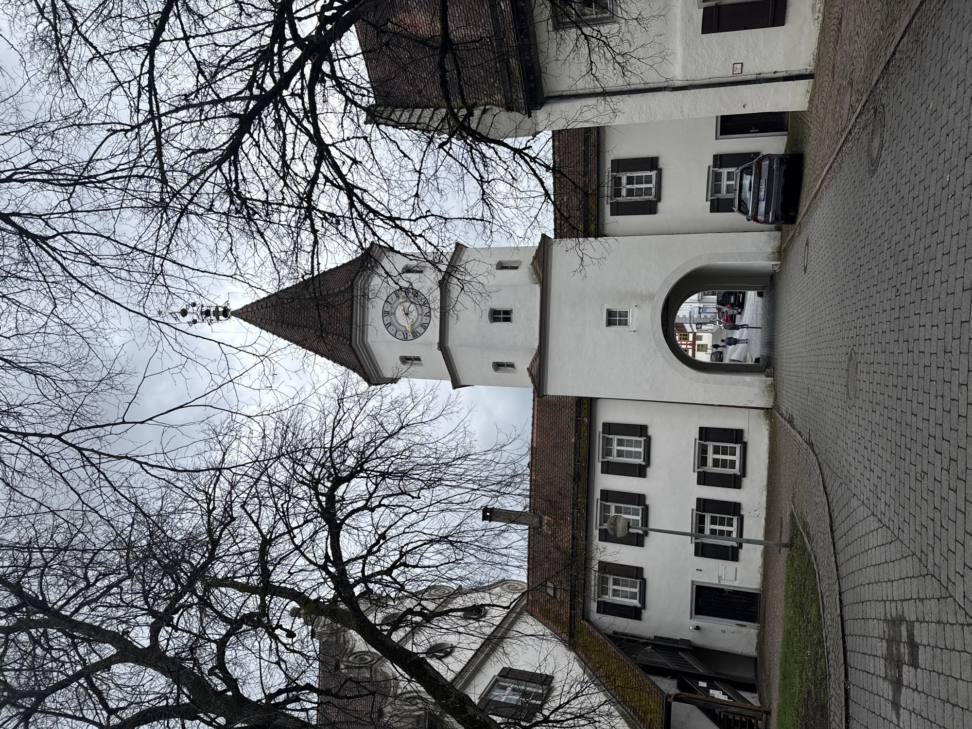 Tourist documents medieval and Baroque architecture in Bad Schussenried