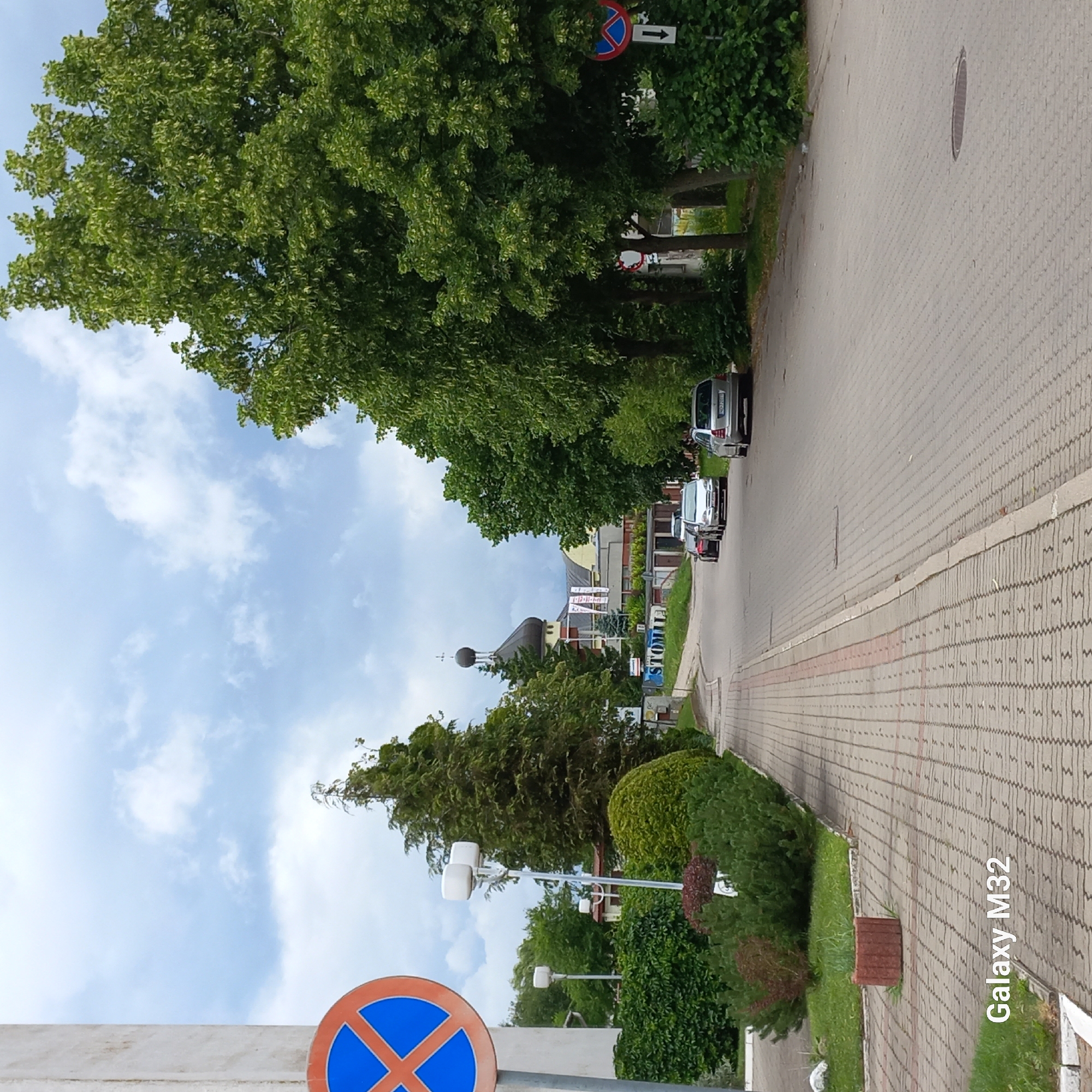 Quiet streets and landmarks across Olsztyn on a grey afternoon