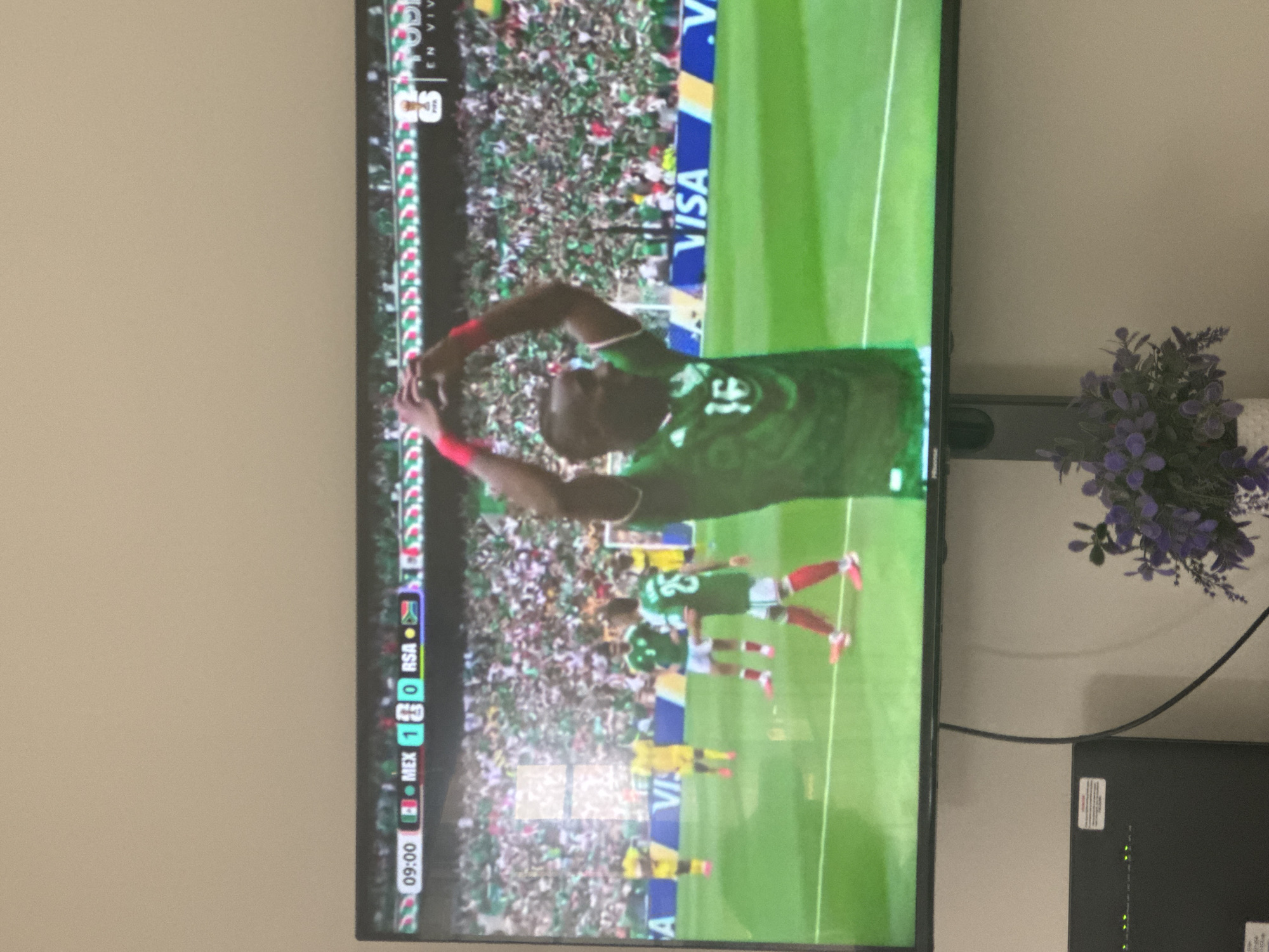 Soccer viewing and building observation recorded at same location