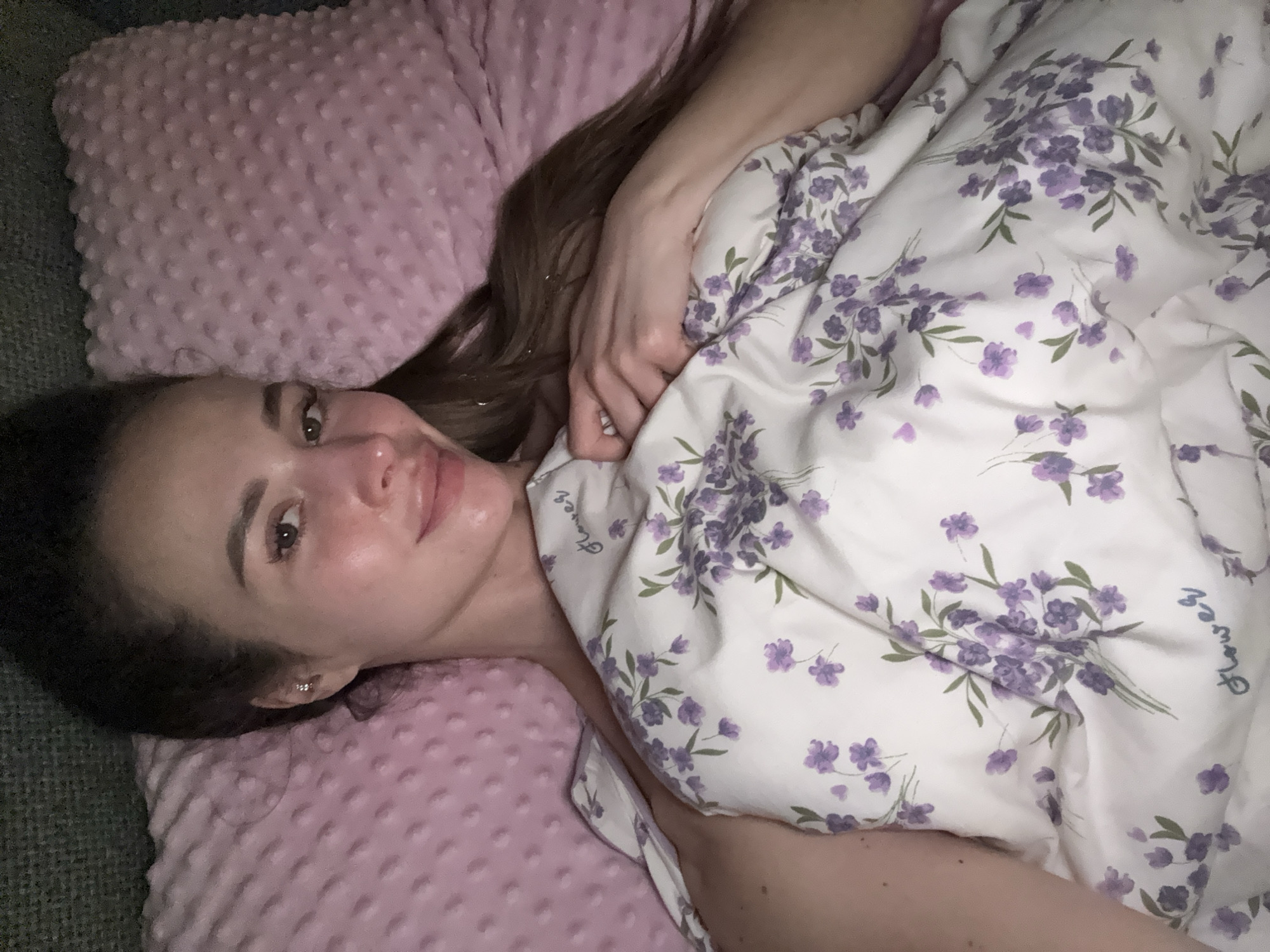 Woman photographed resting indoors in Kyiv