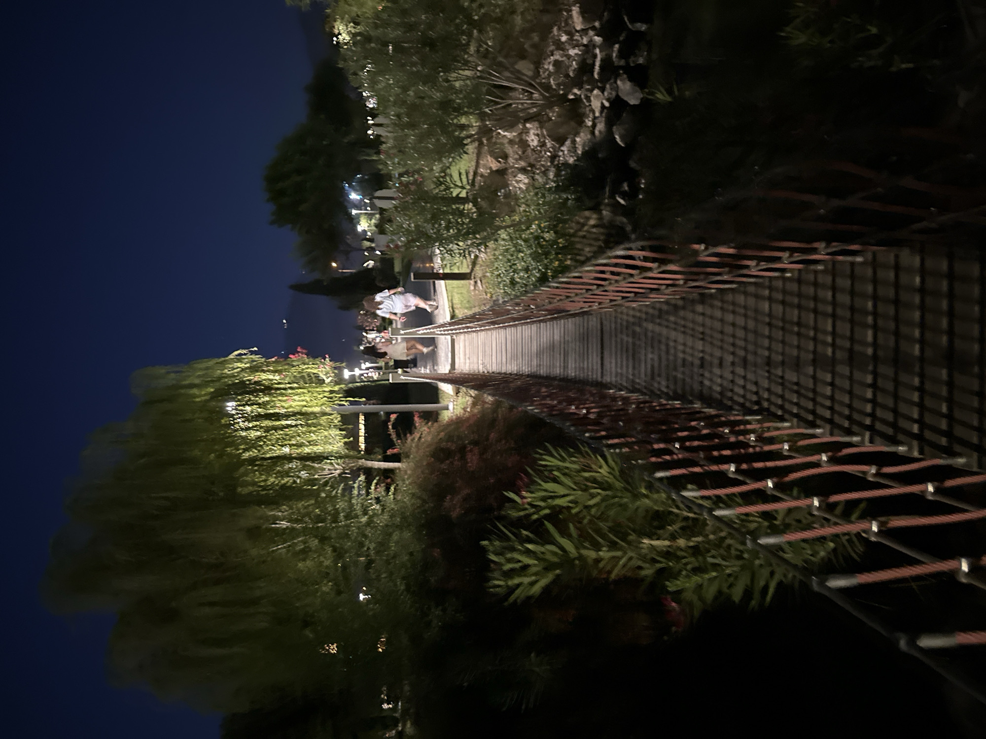 Fethiye park comes alive at night with skating, sports, and mosque views