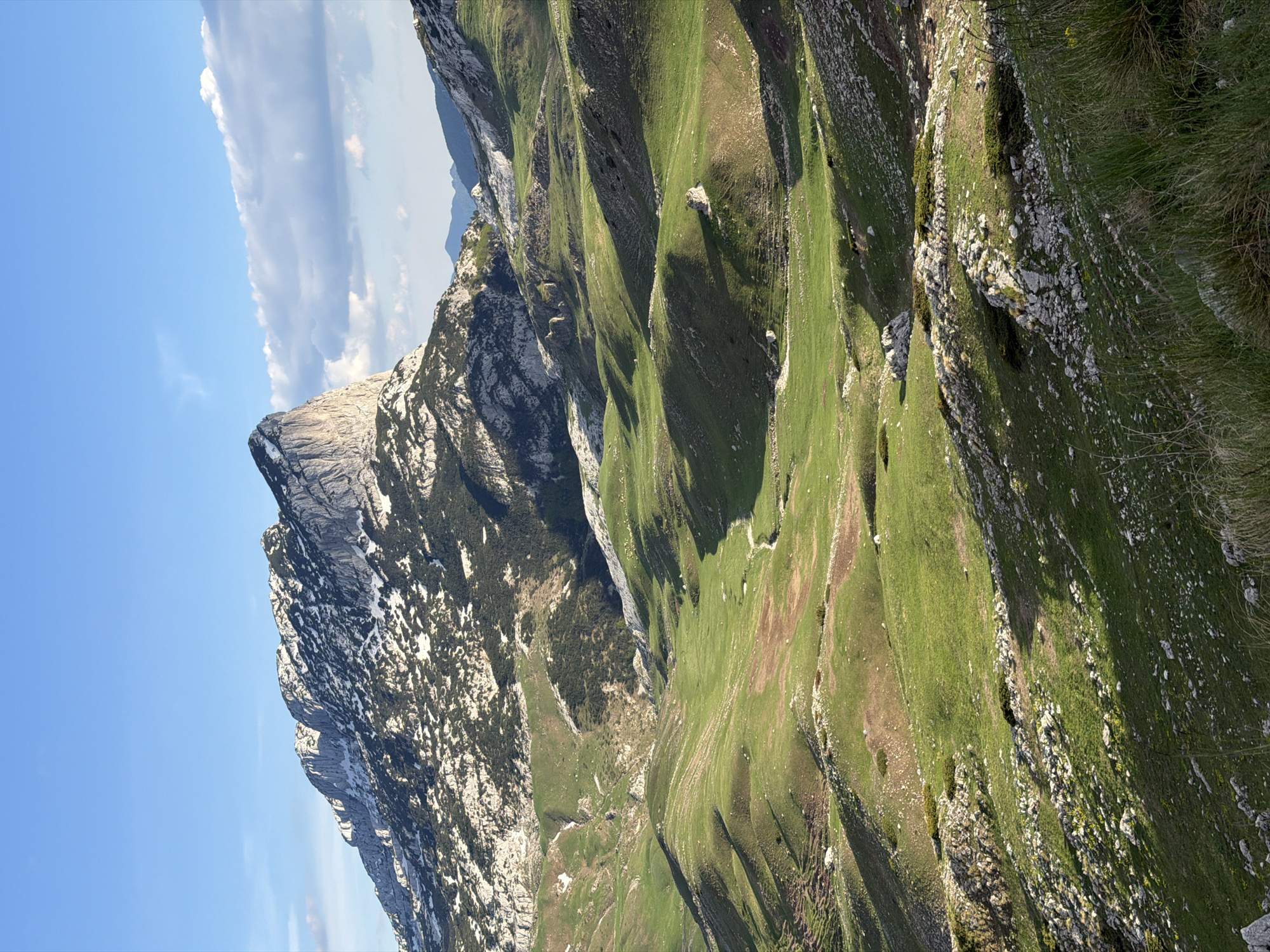 Mountain landscape documented in Grabovica, Montenegro region