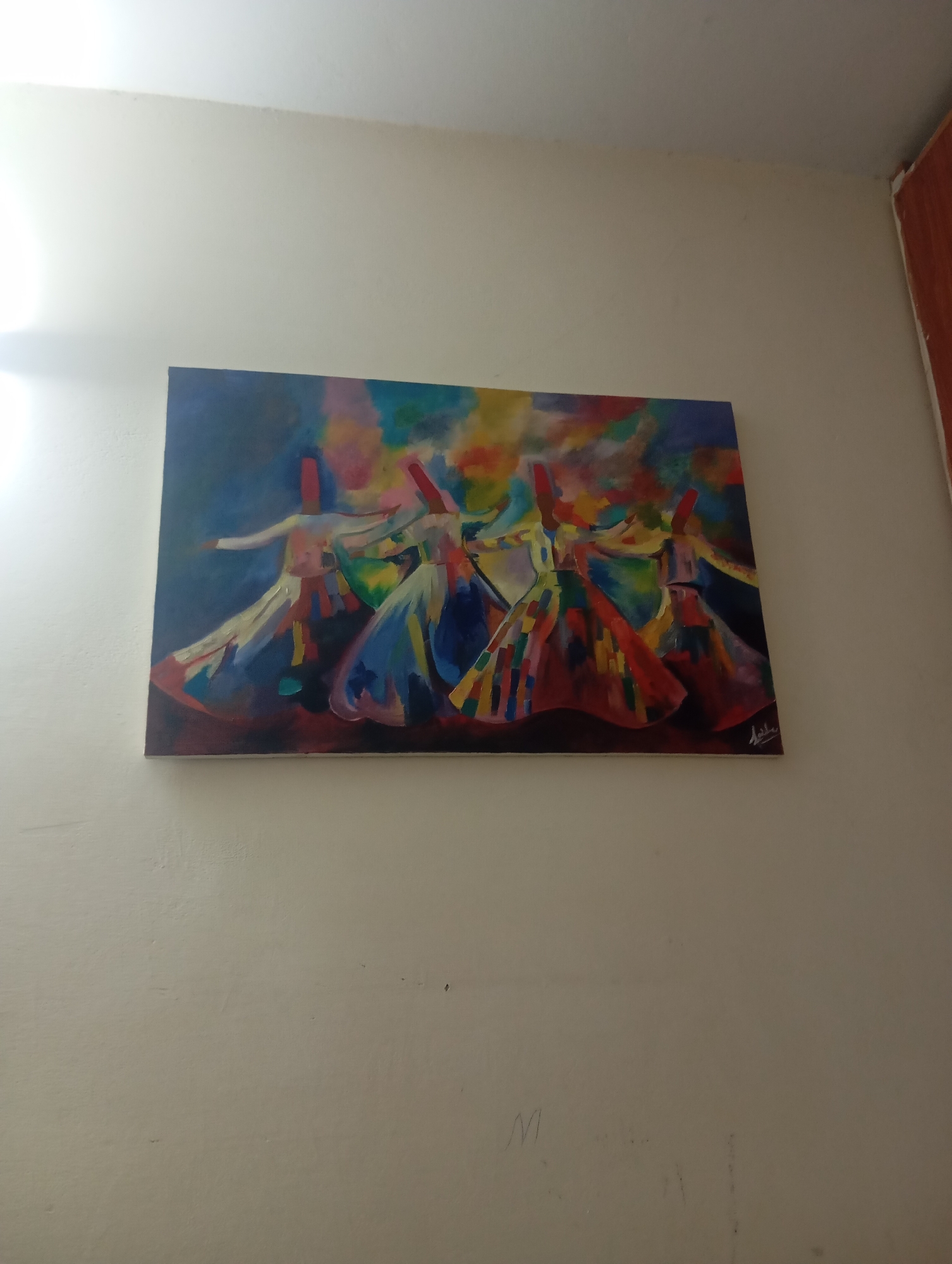 Domestic scenes documented in Chah Sultan, Pakistan residence