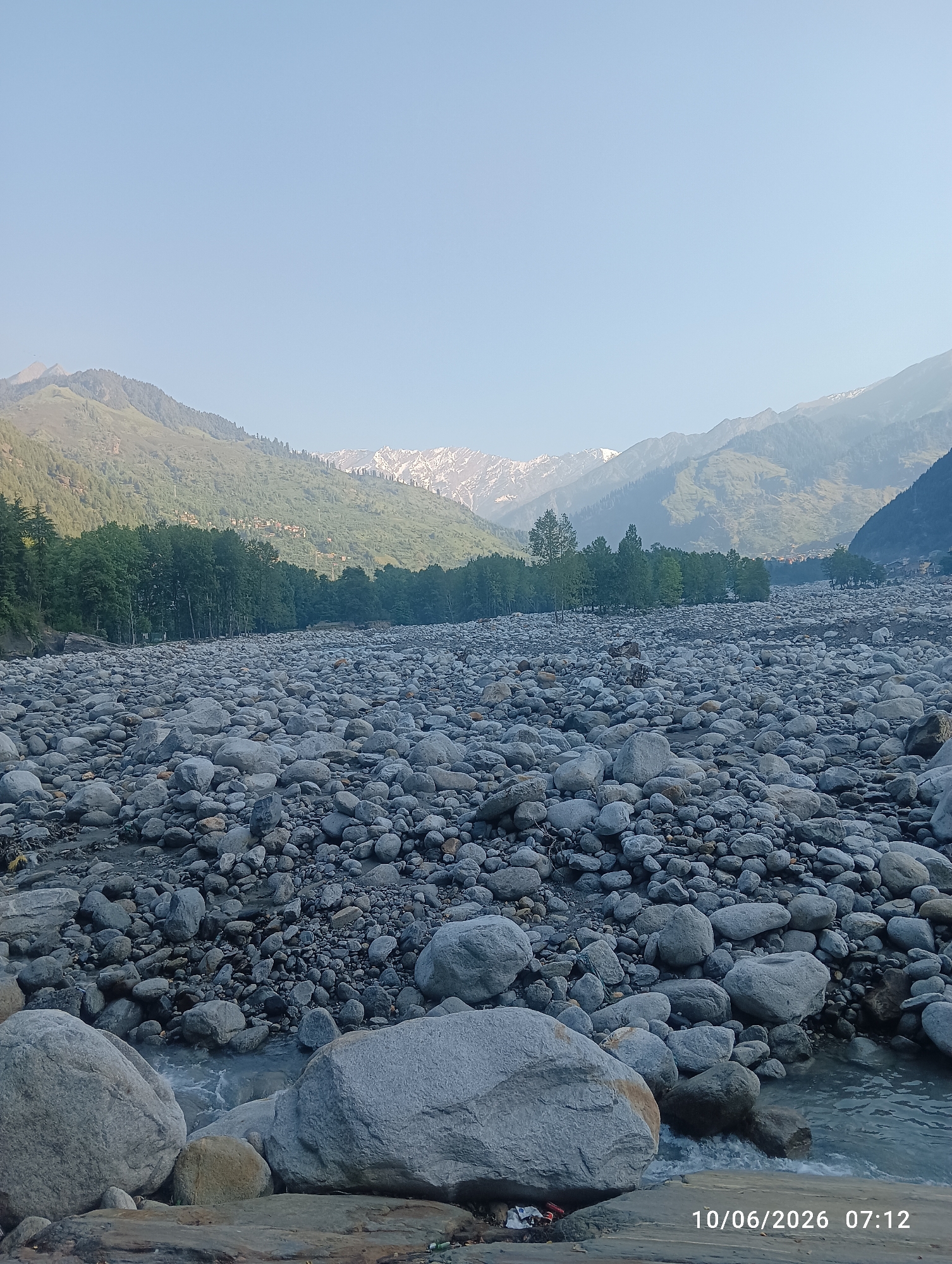 Early morning documentation of Himalayan landscapes and villages