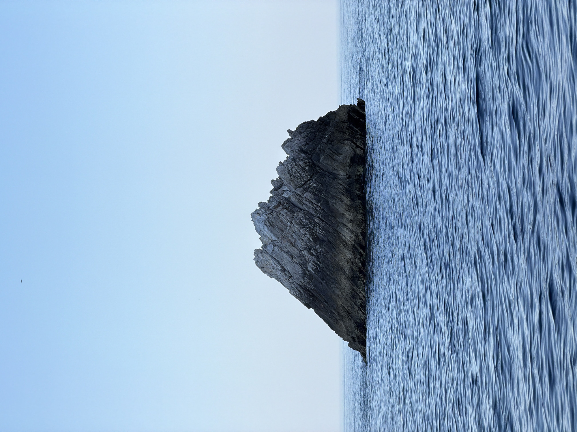 Calm morning on the Adriatic near Prijevorac, Montenegro