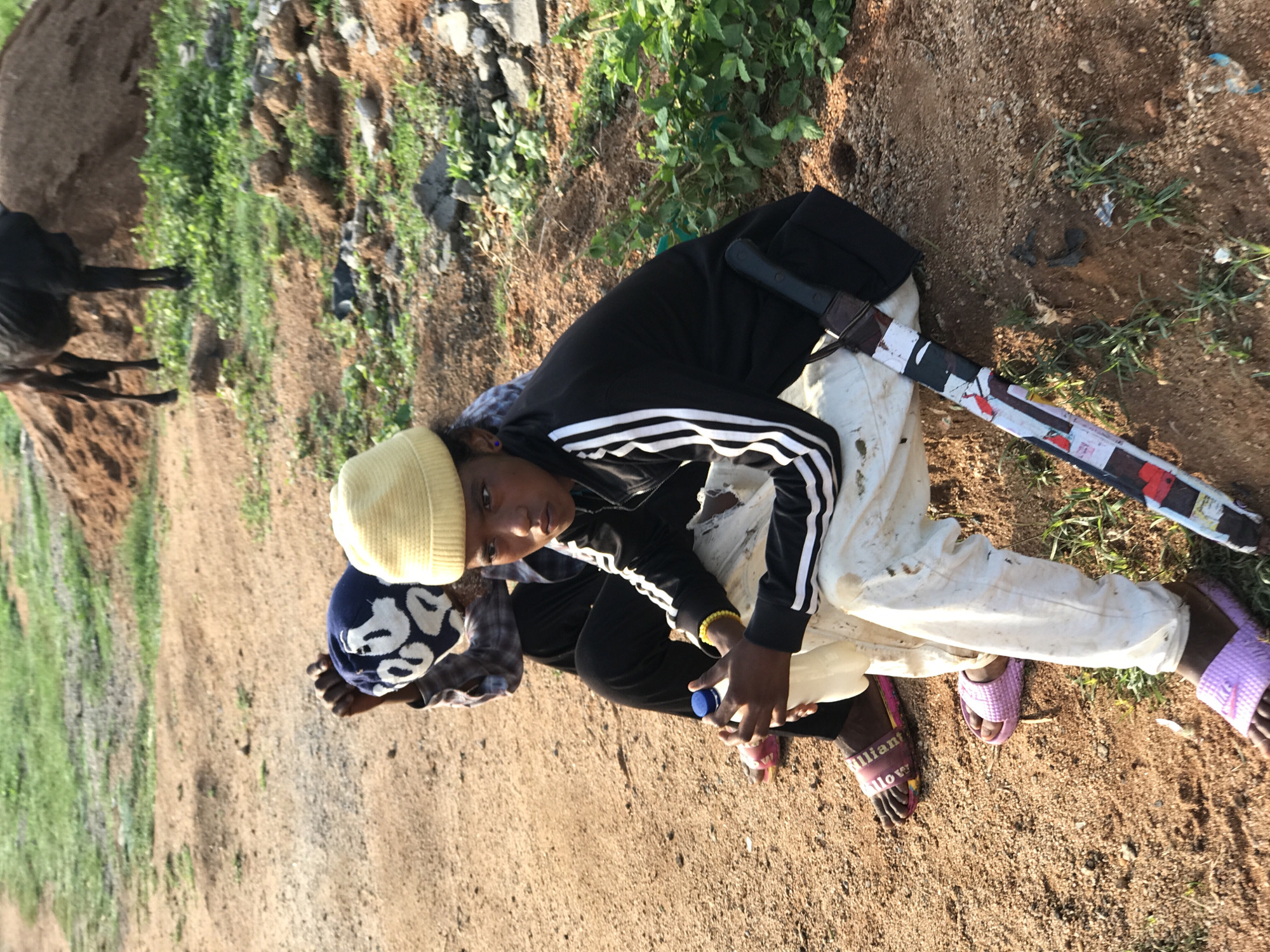 Morning life documented in Dutsen Alhaji, Nigeria village