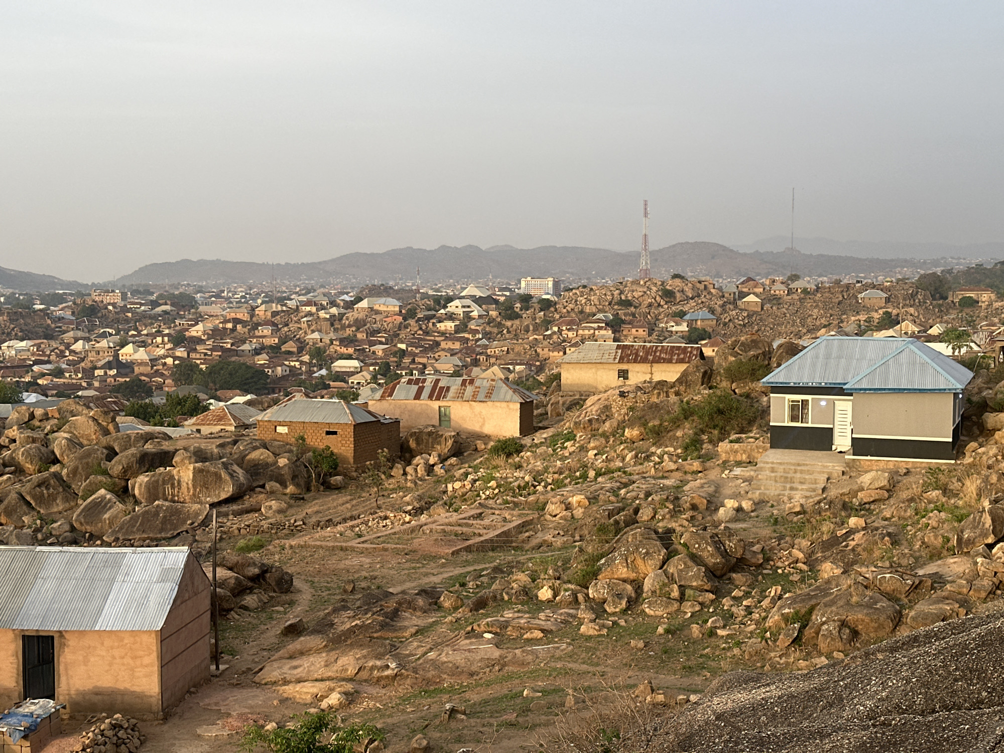 Witness documents Jos Nigeria's rocky landscape and settlements