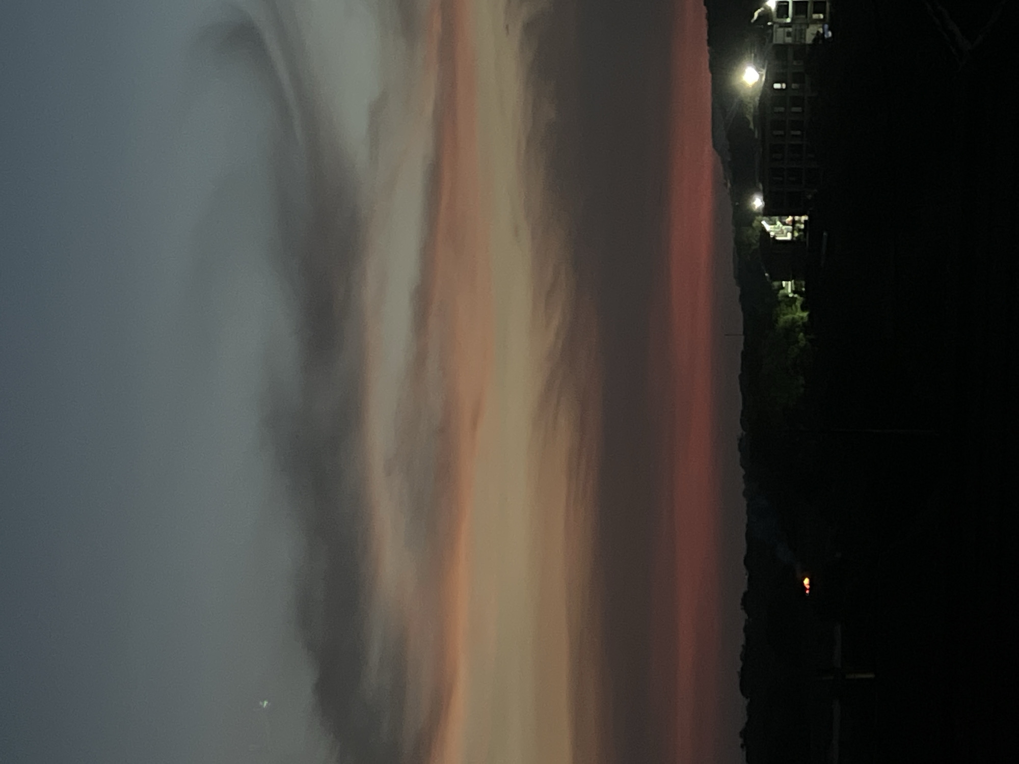 Witness captures changing skies and twilight scenes over landscape