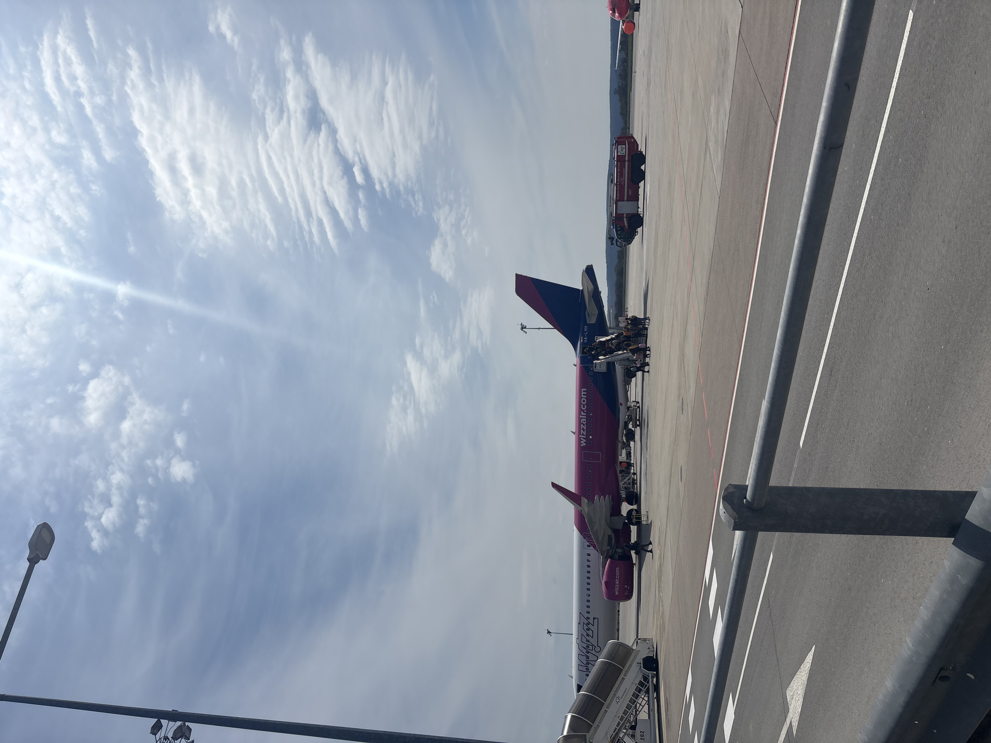 Aircraft spotted at Varna Airport tarmac in Bulgaria