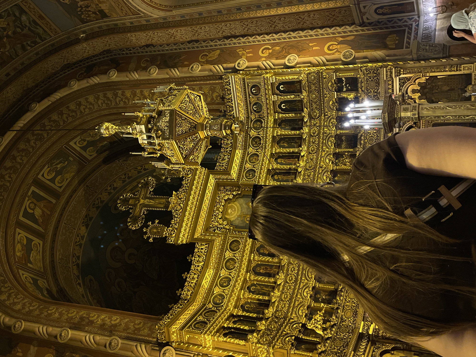 Morning stroll and Orthodox cathedral interior, Timișoara