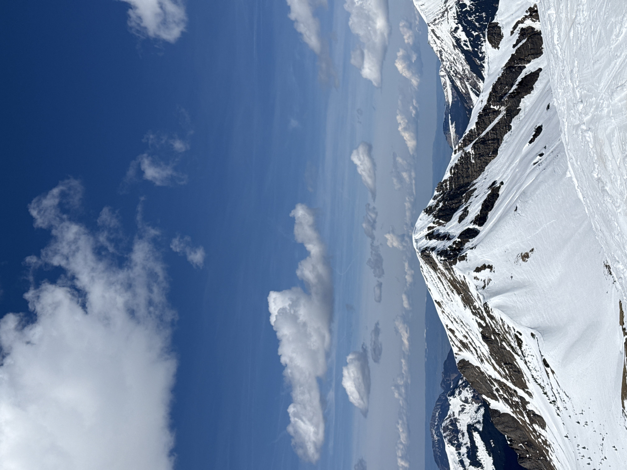 Mountain landscape photographed in Val-d'Illiez, Switzerland