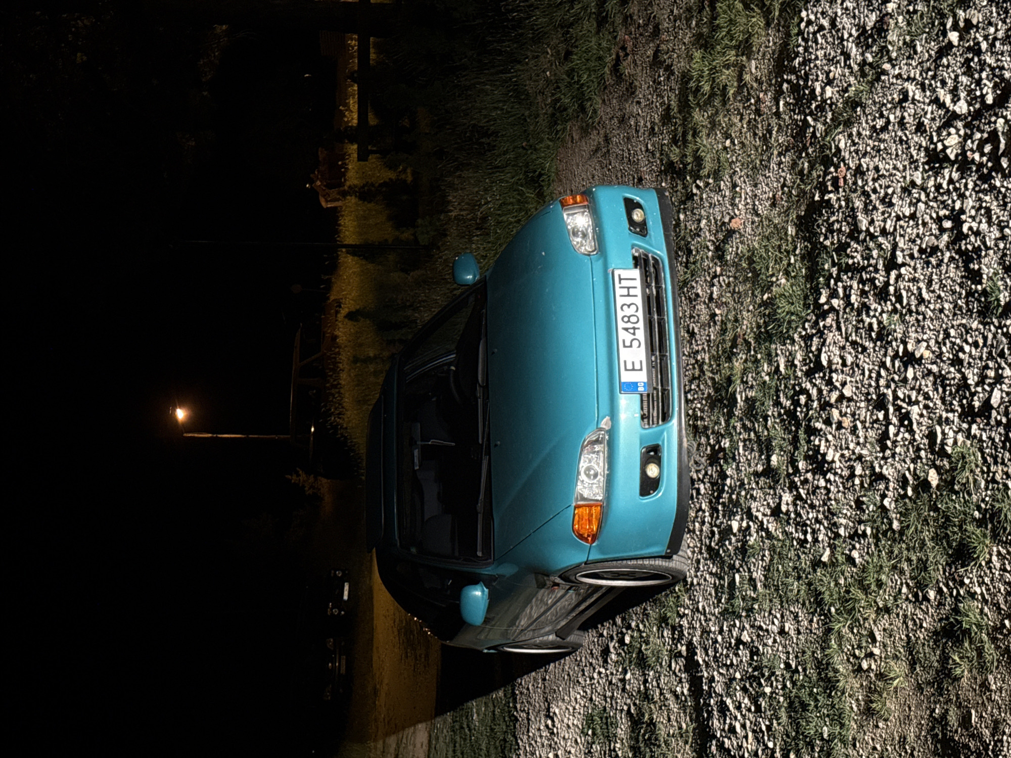 Nighttime car gathering and frogs documented in Blagoevgrad
