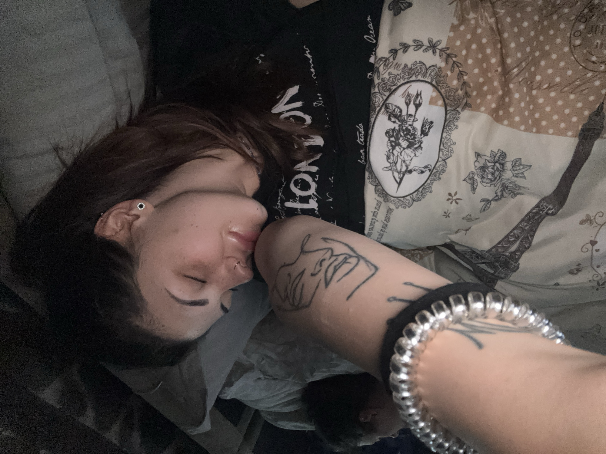 Person resting in bed documented in Bulgarian village
