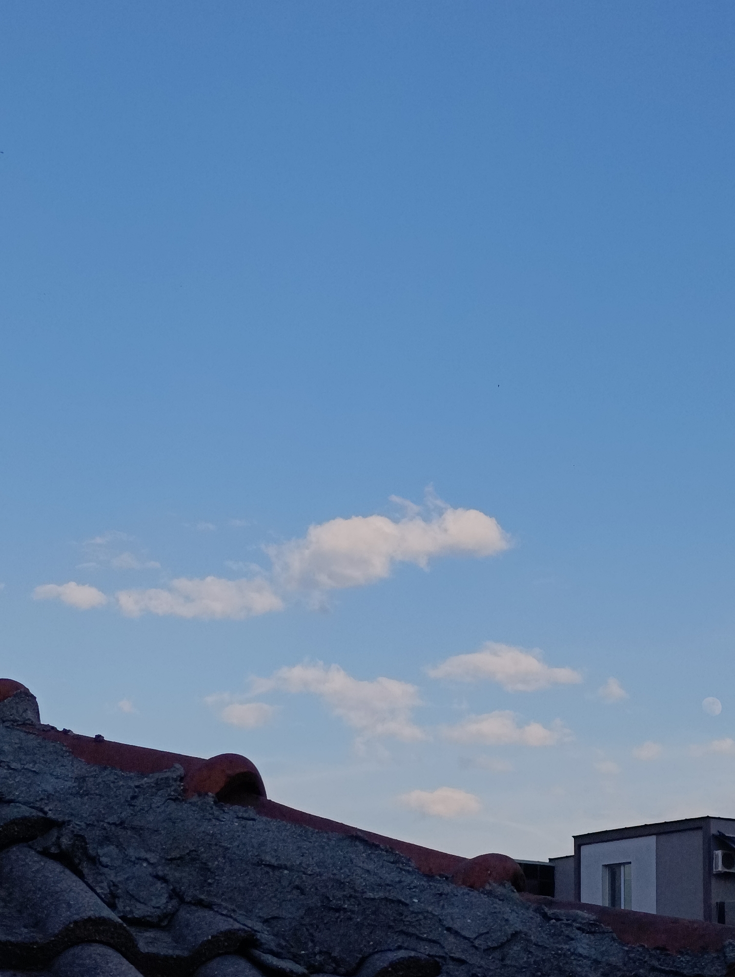 Dramatic sky conditions captured over Svilengrad, Bulgaria rooftops