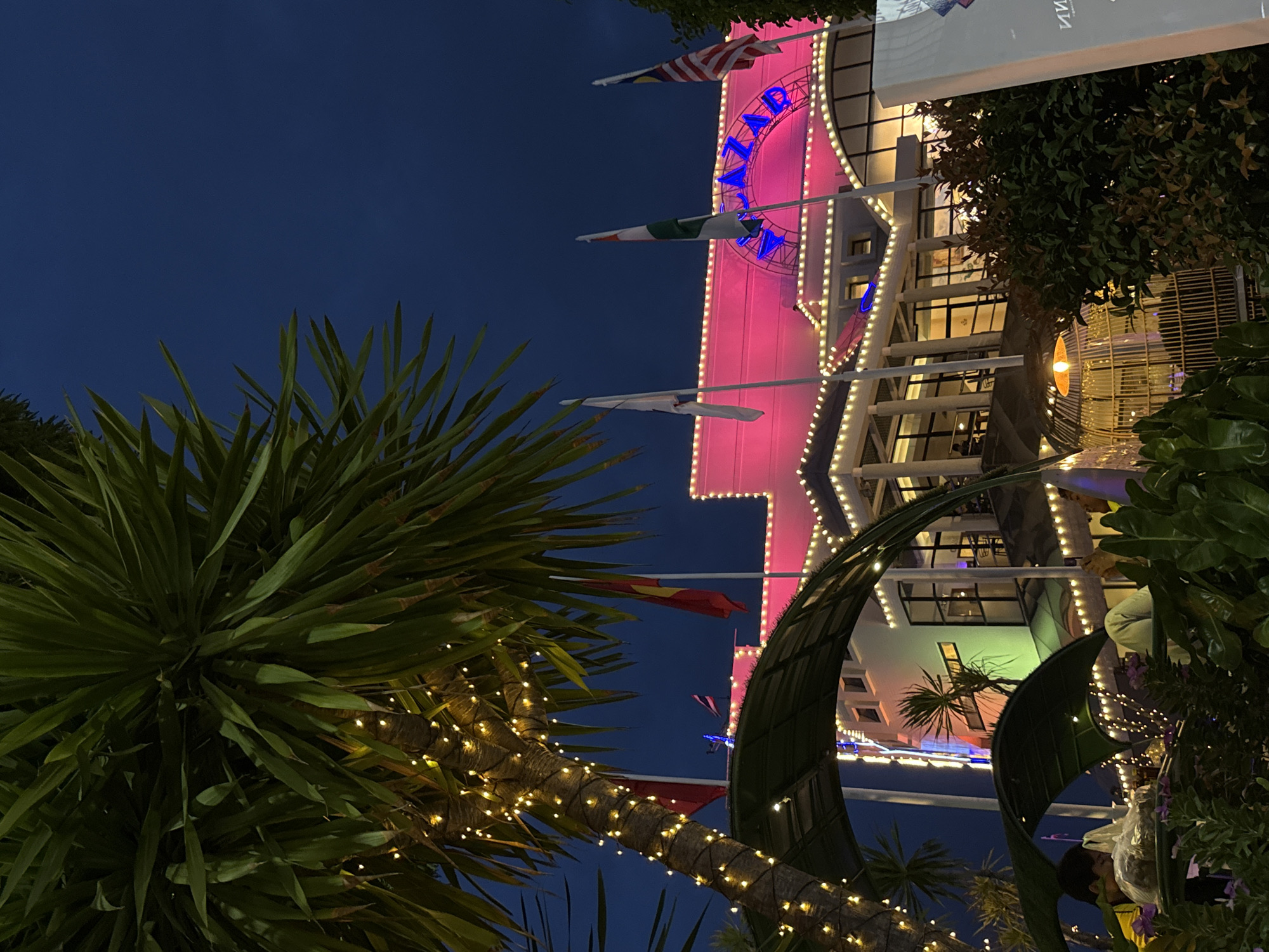 Pattaya nightlife strip and street-level convenience spots