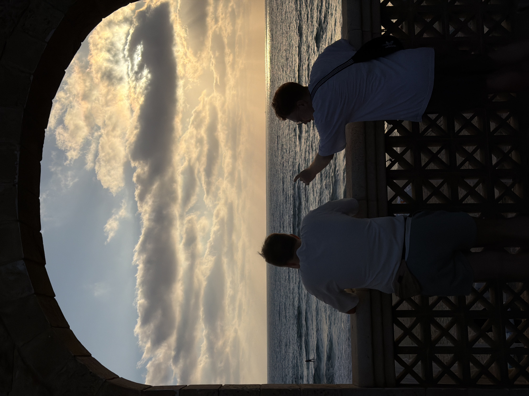 Golden hour along the Tel Aviv waterfront