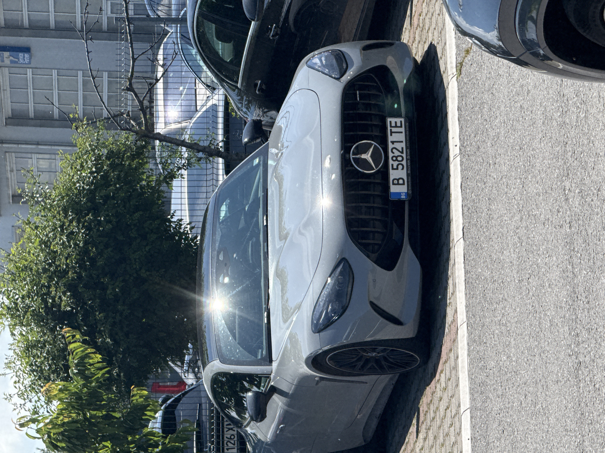 Mercedes-AMG spotted parked on sunny Varna street