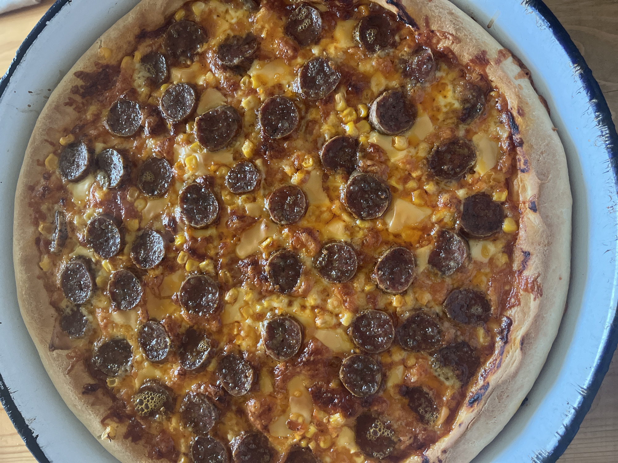 Pizza making session documented in Varshilo, Bulgaria