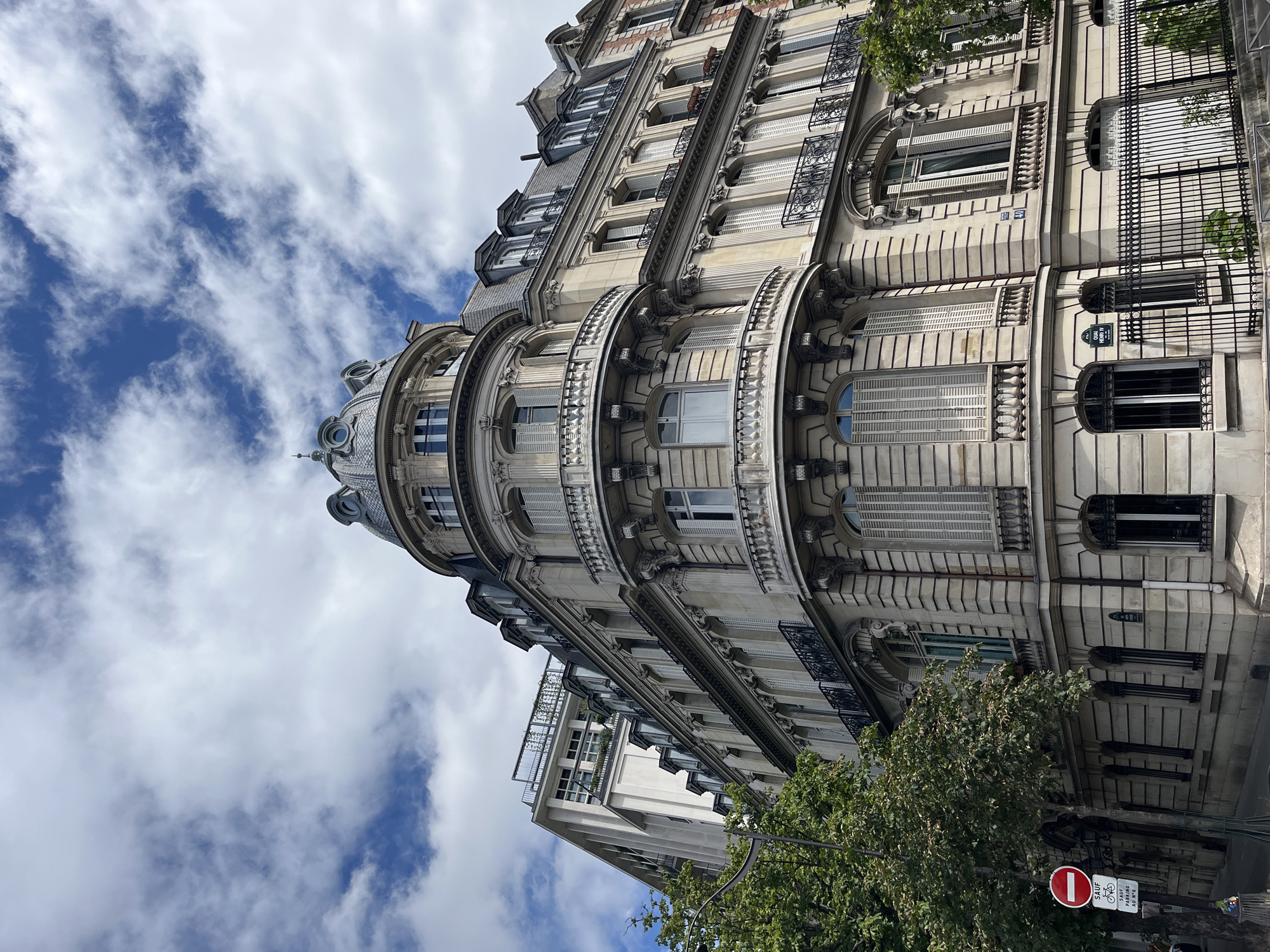 Notre Dame restoration and classic Paris architecture along the Seine